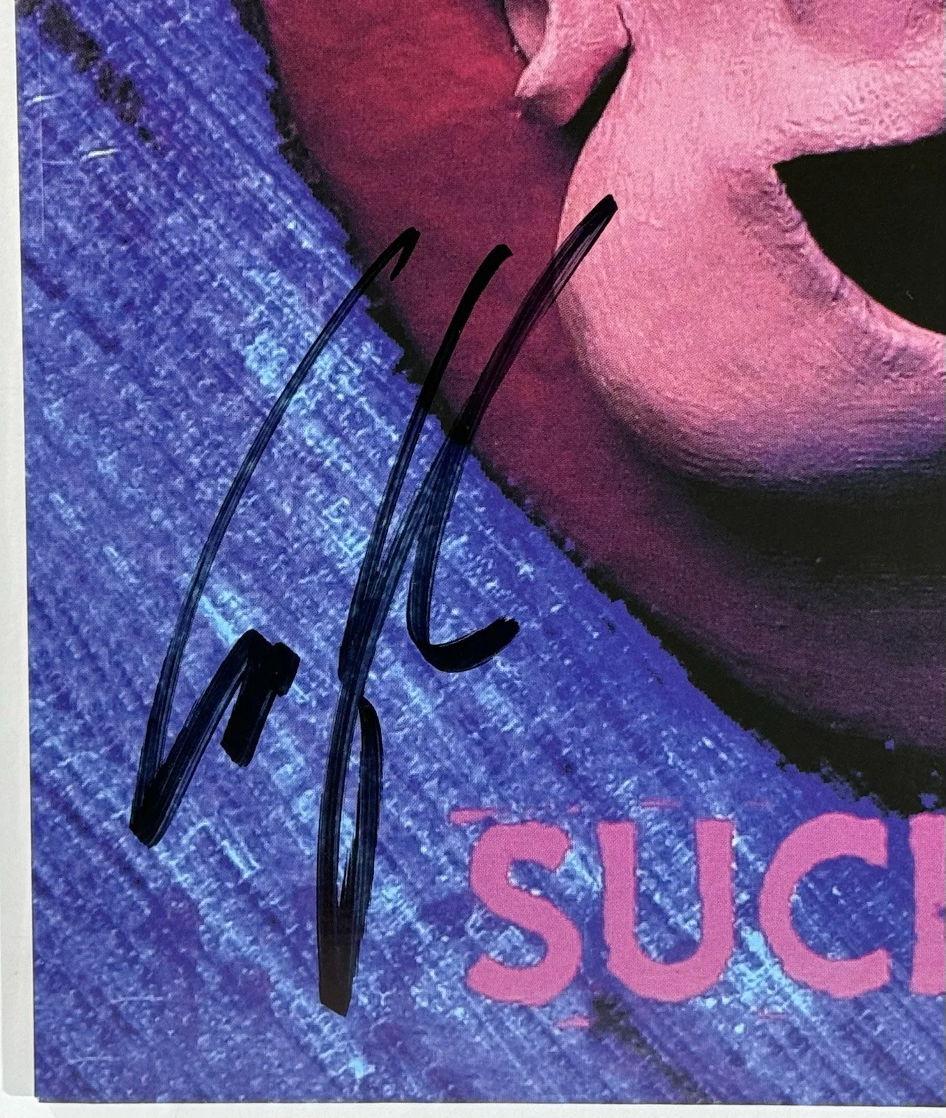 Primus signed Album suck on this lp group Les Claypool Larry Lalonde Tim beckett, изображение 2
