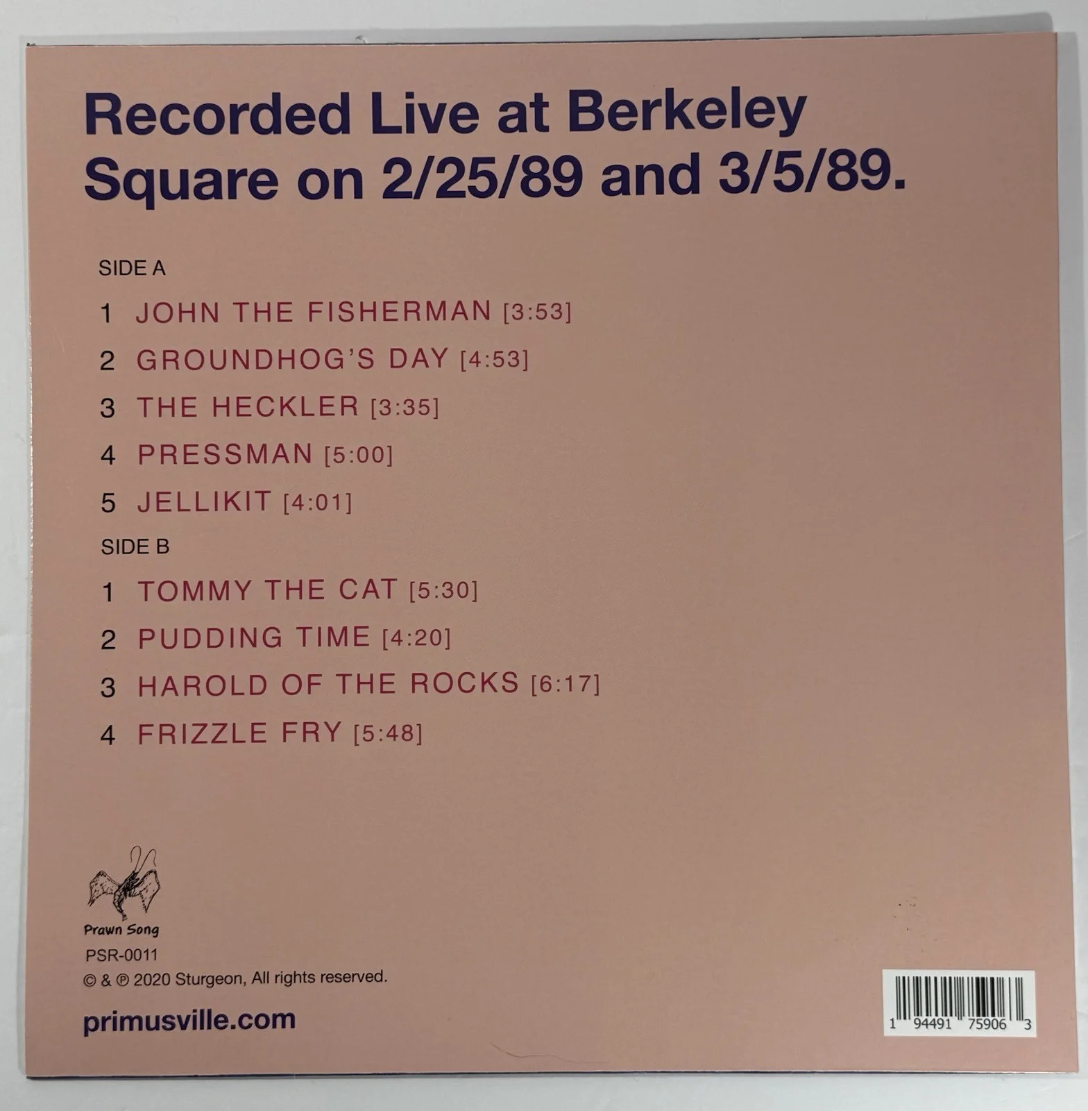 Primus signed Album suck on this lp group Les Claypool Larry Lalonde Tim beckett, изображение 5