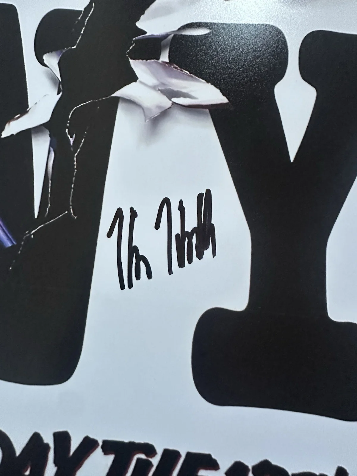 KANE HODDER SIGNED FRIDAY THE 13TH PART VIII: JASON TAKES MANHATTEN 12X18 JSA, изображение 2