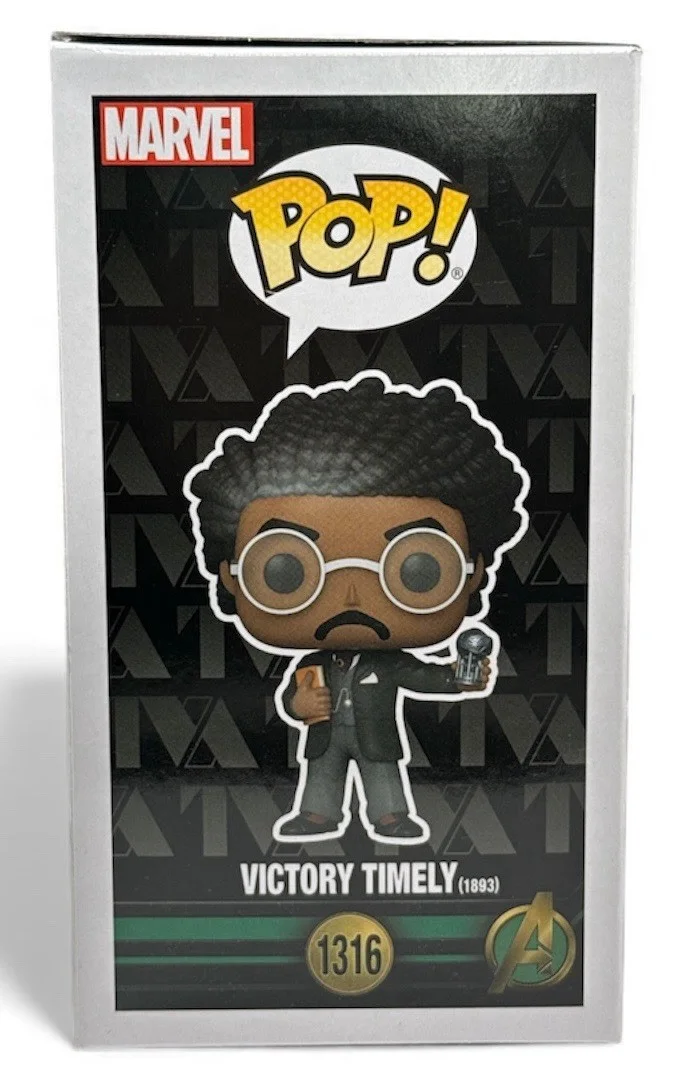 Jonathan Majors — Jonathan Majors Autograph Signed Loki Victor Timely Funko Pop PSA COA, image 3