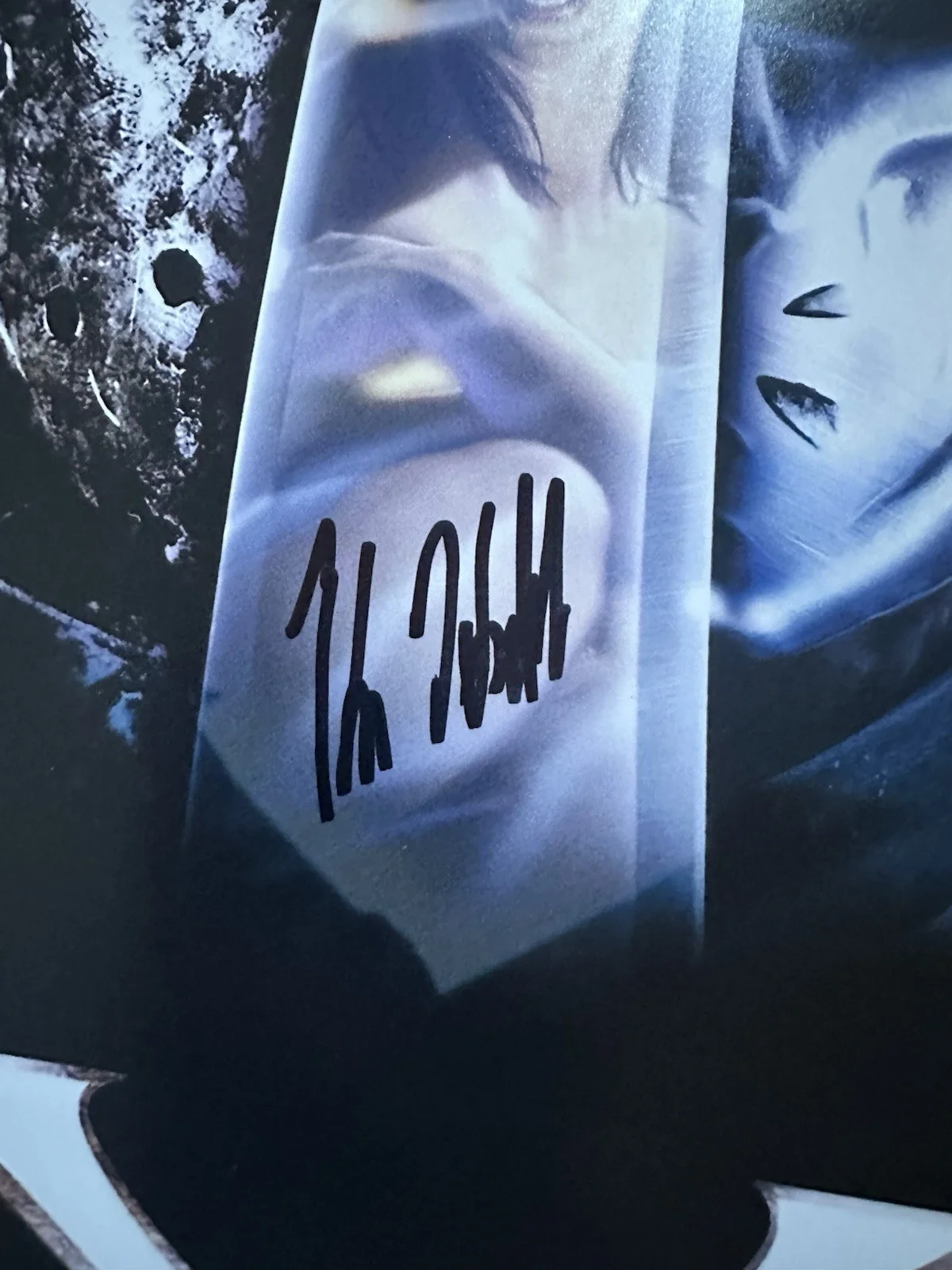 KANE HODDER SIGNED JASON X 12X18 POSTER FRIDAY THE 13TH JSA COA, image 2
