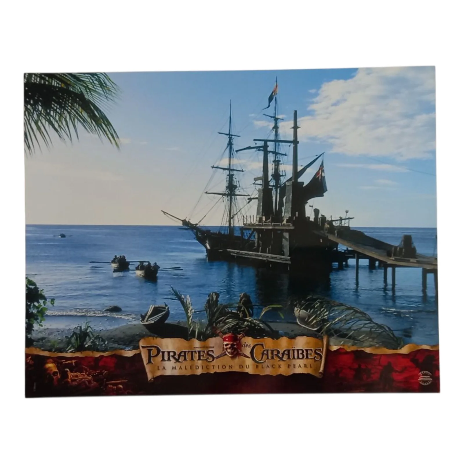 PIRATES OF THE CARIBBEAN Curse of the Black Pearl Original French Lobby set, изображение 3