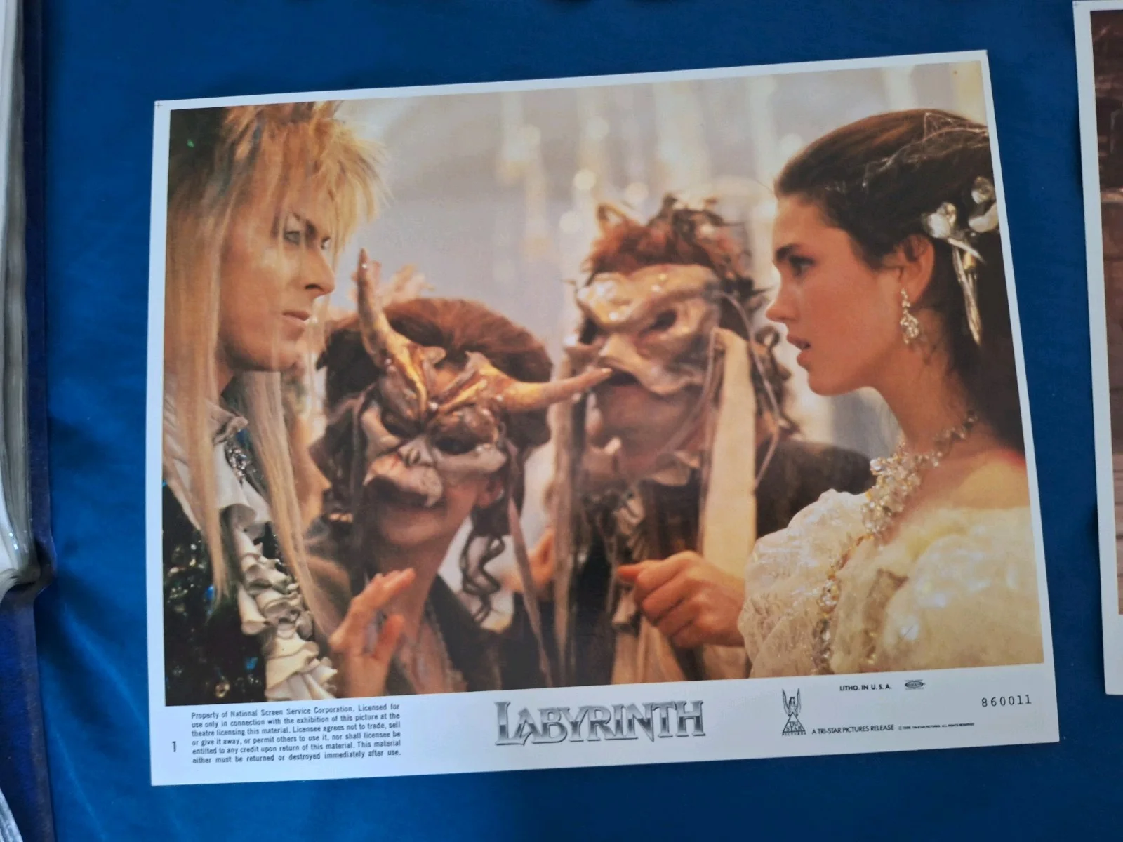 Labrynth Movie Lobby Art Cards. FOH. Set Of 8 Inc Advertisment Pages Booklet, изображение 4