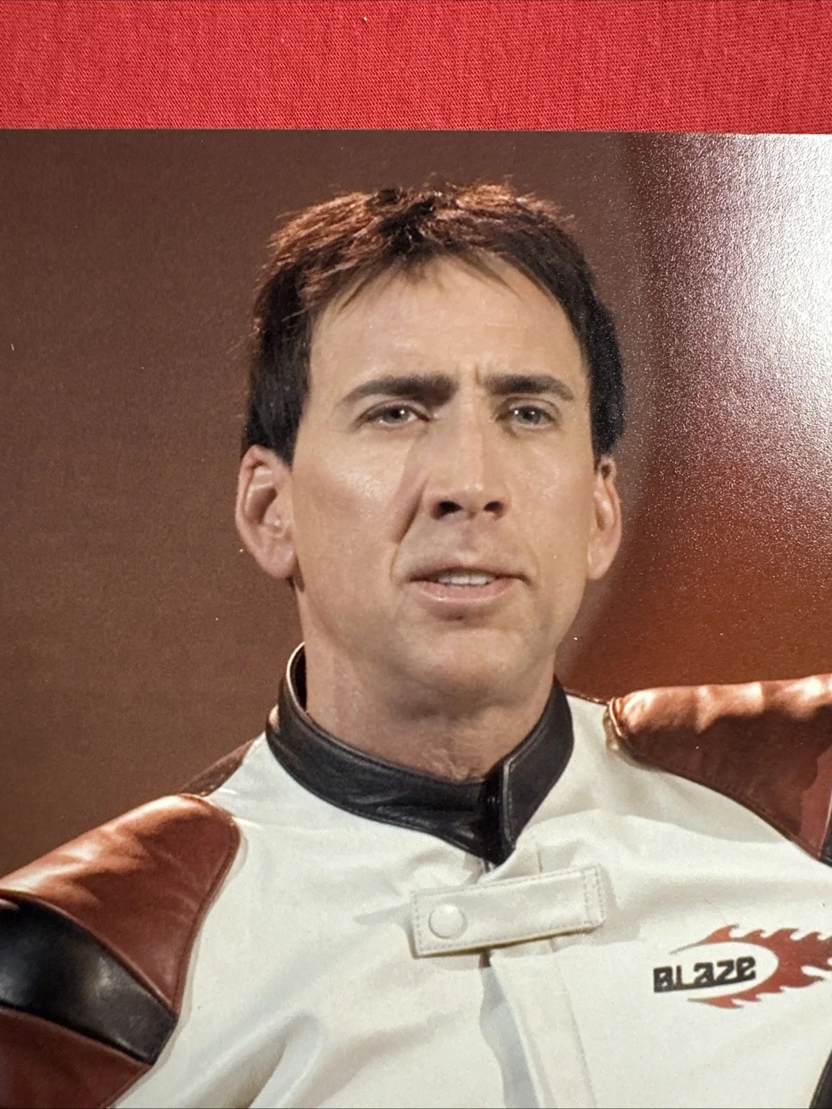 Nicolas Cage — Nicolas Cage Ghost Rider Marvel Autograph 11 X 14 Psa, image 3