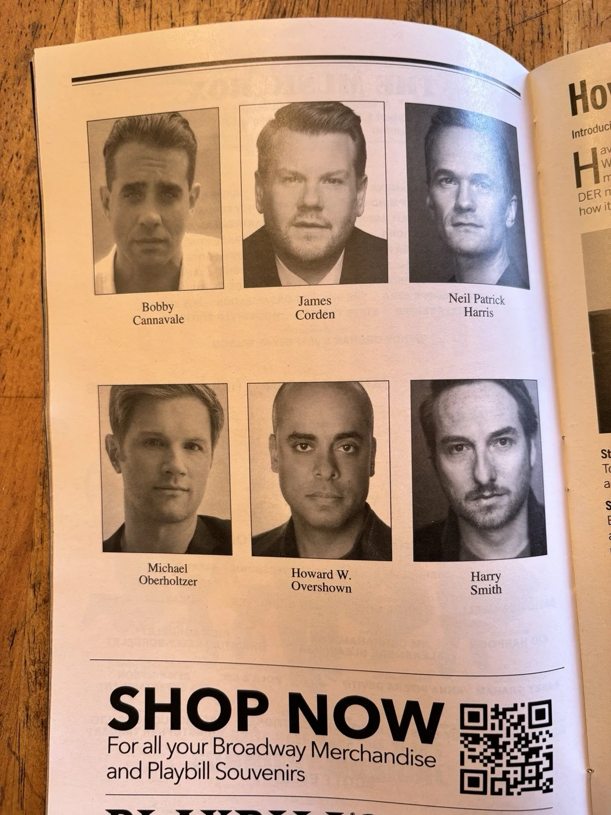 Neil Patrick Harris, James Corden, Bobby Cannavale — ART Broadway Cast Signed Playbill & Photos J Corden B Cannavale Neil P Harris, изображение 5