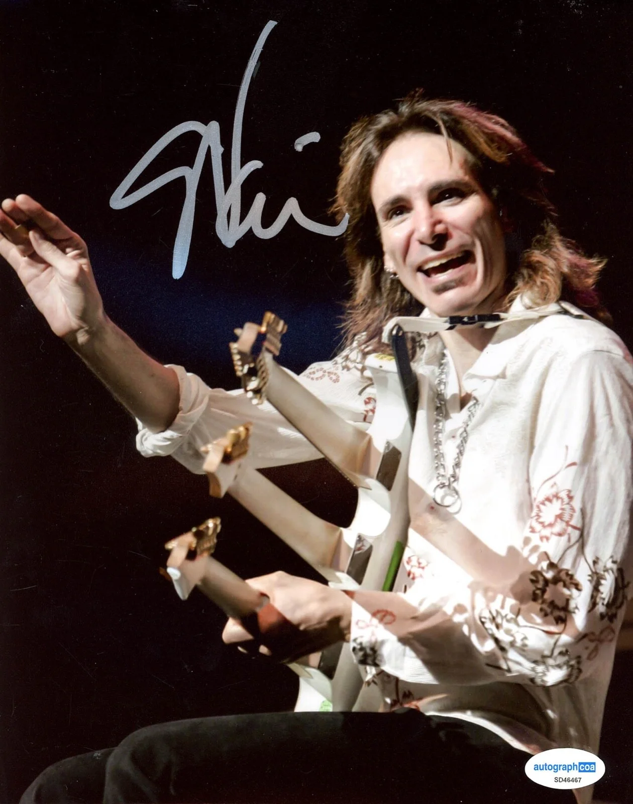 Steve Vai — Steve Vai signed Autographed 8x10 Photo EXACT PROOF f GUITARIST Legend ACOA COA, изображение 5