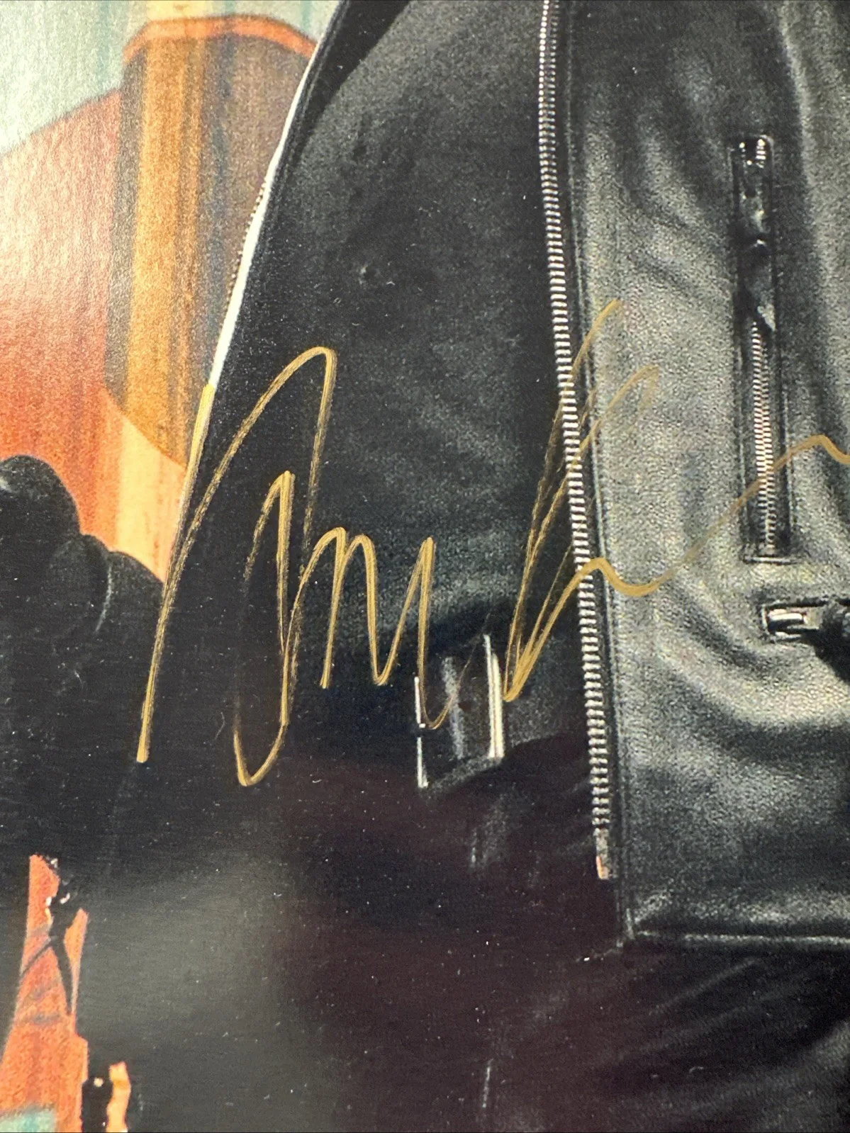 Arnold Schwarzenegger — Arnold Schwarzenegger Terminator 11 X 14 Autograph Psa, image 2