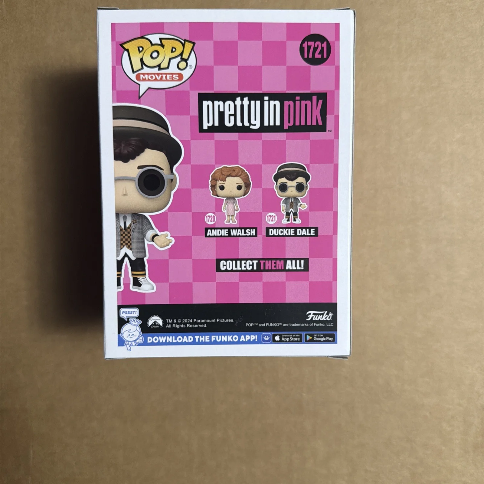 Jon Cryer — Jon Cryer Signed/Autographed Funko Pop! Duckie Dale Pretty In Pink. Beckett Wit, image 3