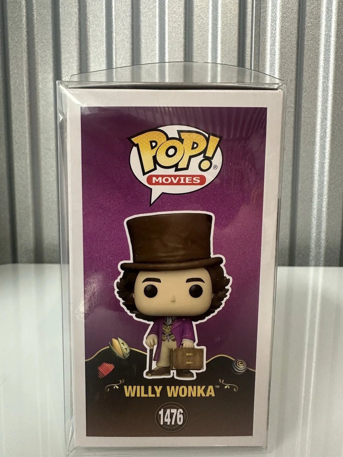 Timothee Chalamet — TIMOTHEE CHALAMET Signed Willy Wonka Funko Pop #1476 Autograph, image 4