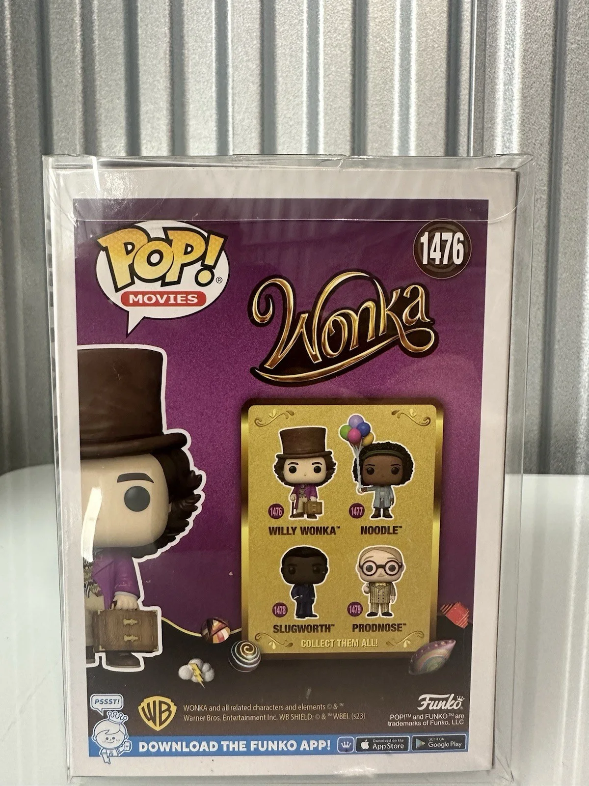 Timothee Chalamet — TIMOTHEE CHALAMET Signed Willy Wonka Funko Pop #1476 Autograph, image 5