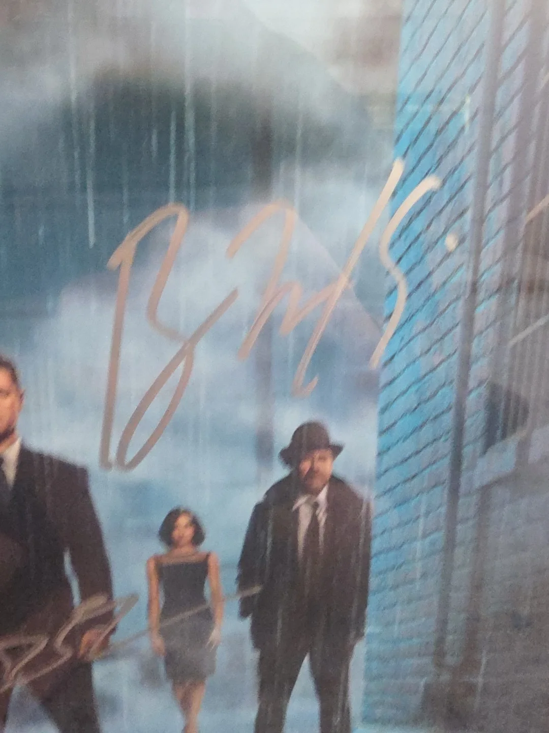 ben Mckenzie, Robin lord taylor, Cameren Bicondova — Gotham Cast Signed 9 Autos 11X17 Poster McKenzie Pinkett-Smith FRAMED JSA LOA, изображение 2