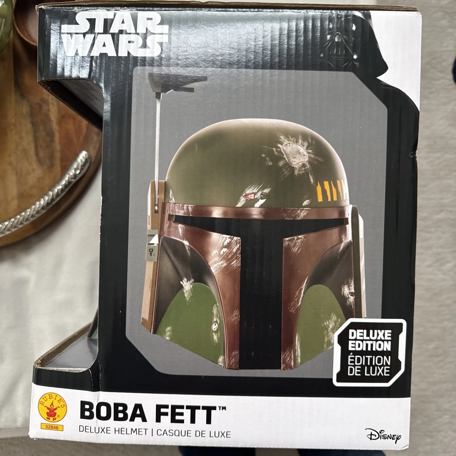 Jeremy Bulloch — JEREMY BULLOCH Signed BOBA FETT Full Size HELMET Star Wars Inscription JSA Cert, изображение 3