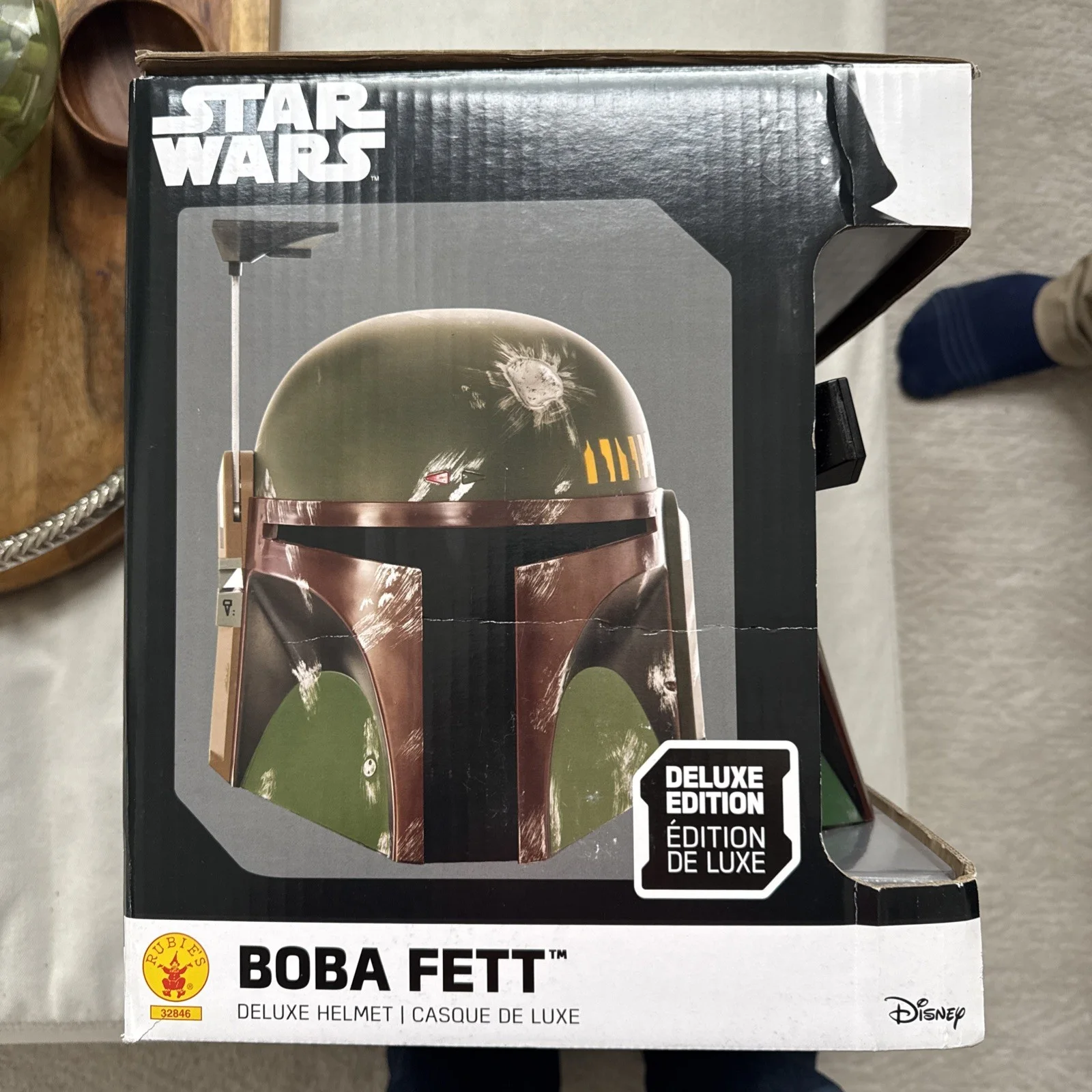 Jeremy Bulloch — JEREMY BULLOCH Signed BOBA FETT Full Size HELMET Star Wars Inscription JSA Cert, изображение 5