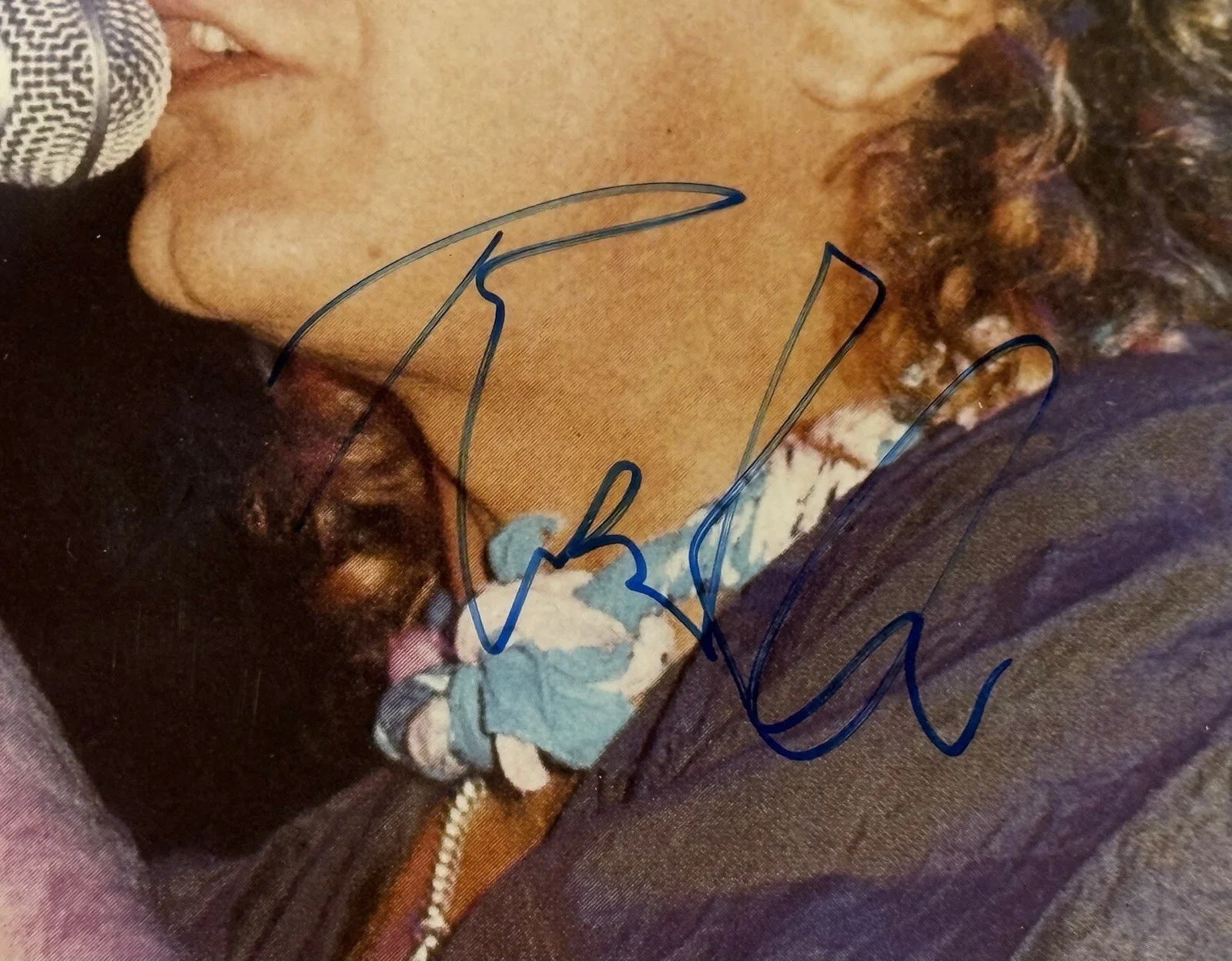 Robert Plant signed Photo Led Zeppelin beckett coa slabbed 8x10, изображение 3