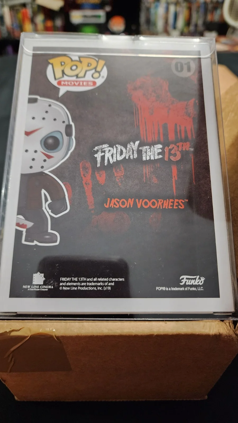 Ari Lehman Autographed & Inscribed Jason Vorhees Funko Pop#1 Friday The 13th COA, изображение 3