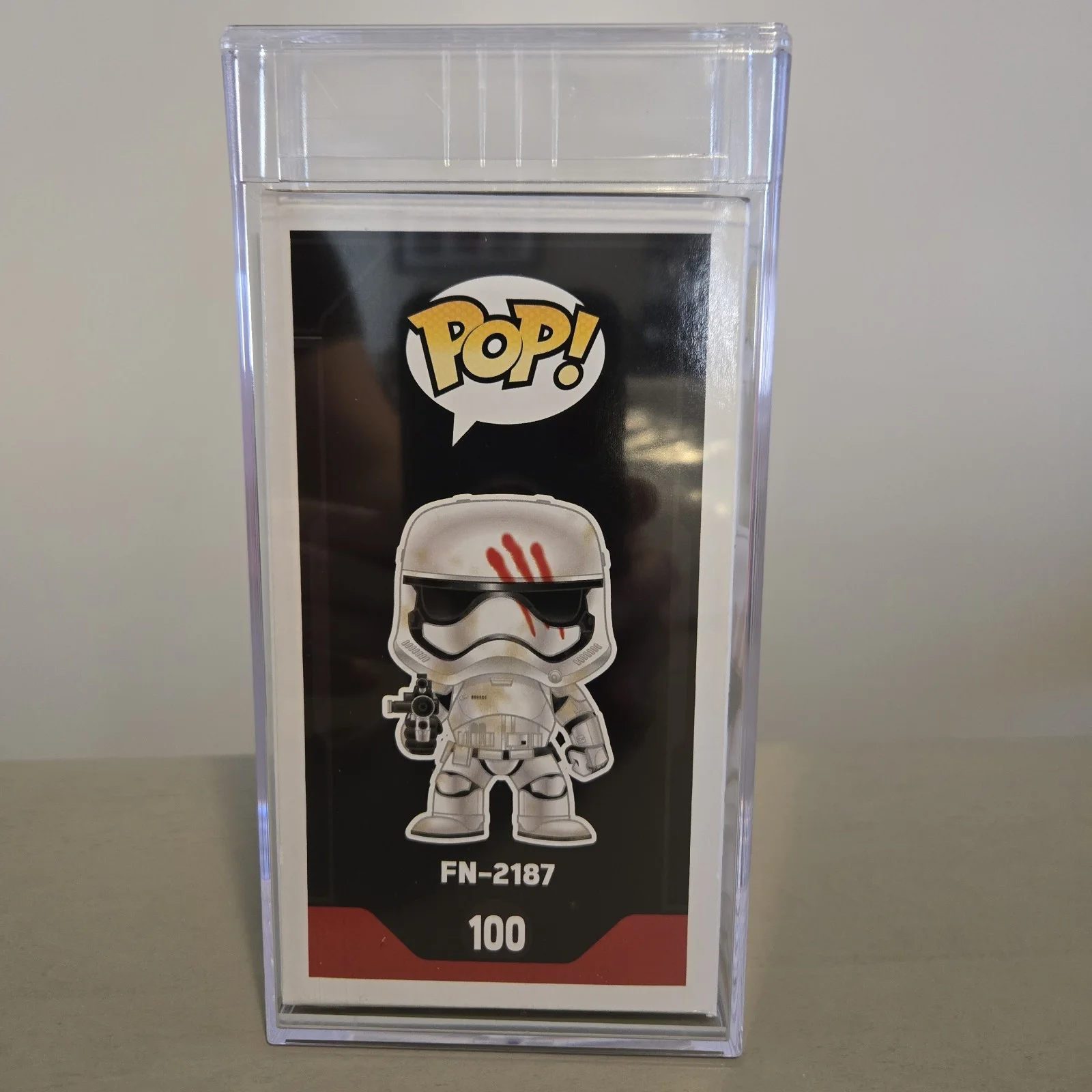 John Boyega — PSA 9 Graded Encapsulated John Boyega Signed Funko Pop 100 Official Pix COA, изображение 3