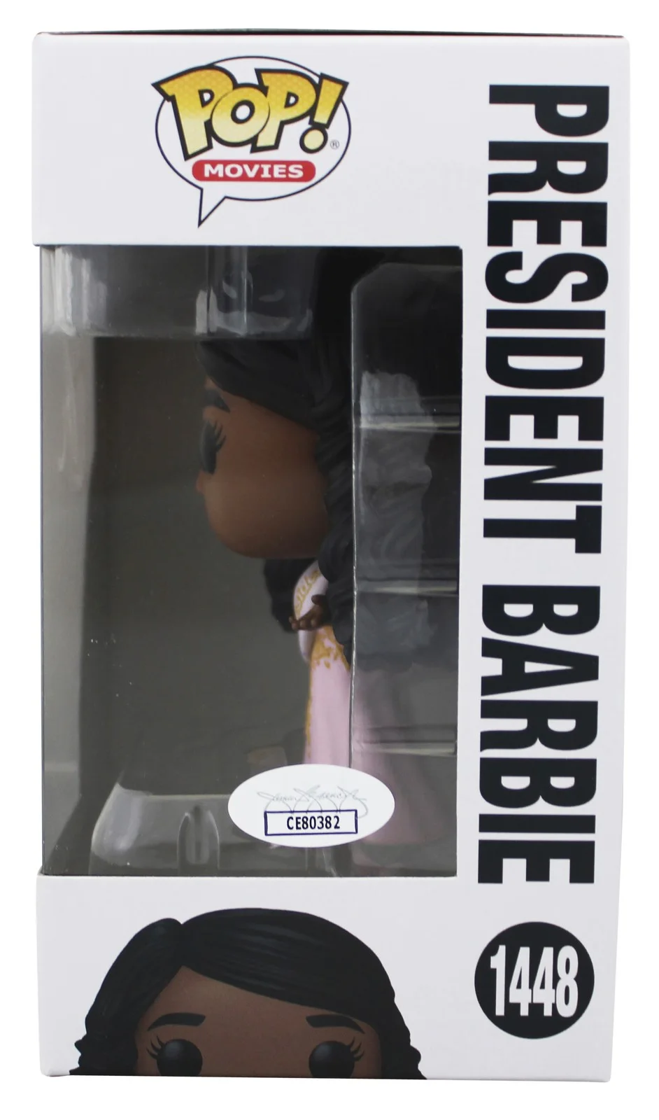Issa Rae — Issa Rae Signed President Barbie #1448 Funko Pop Vinyl Figure JSA #CE80382, image 3