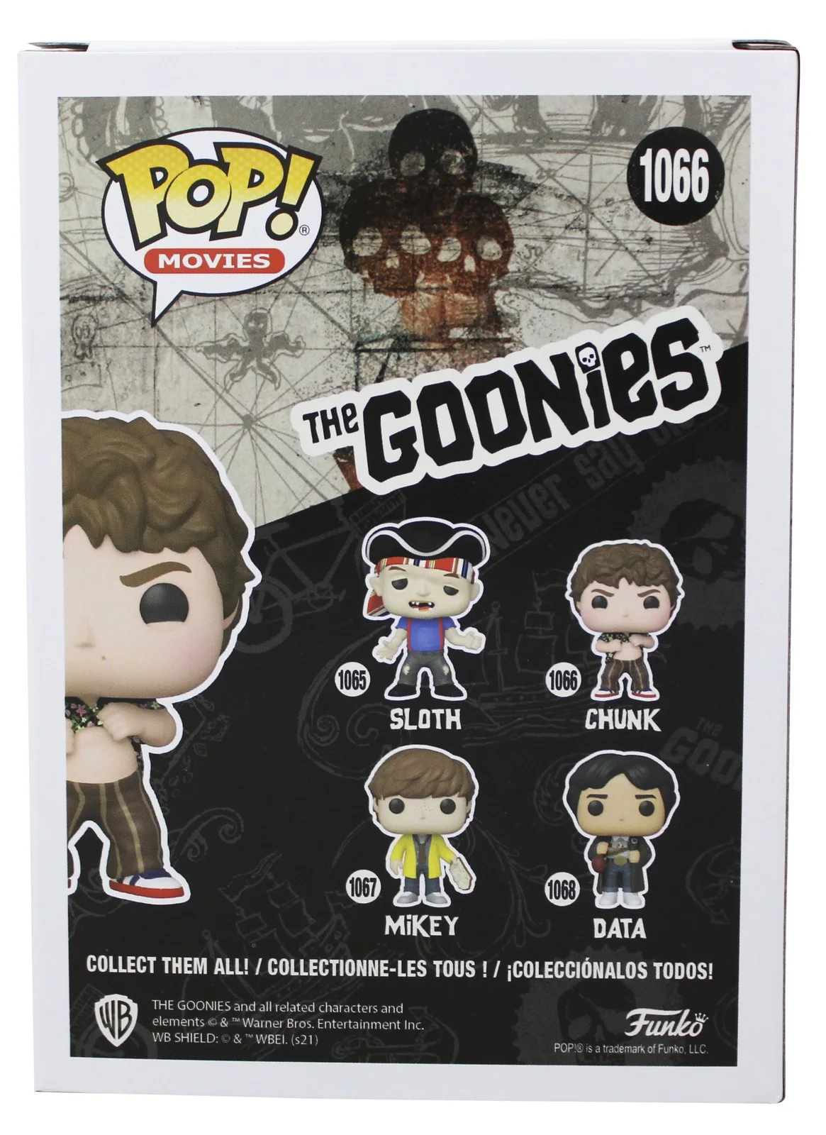 Jeff Cohen — Jeff Cohen The Goonies "2x Insc" Signed #1066 Funko Pop Figure BAS #BU60495, image 4