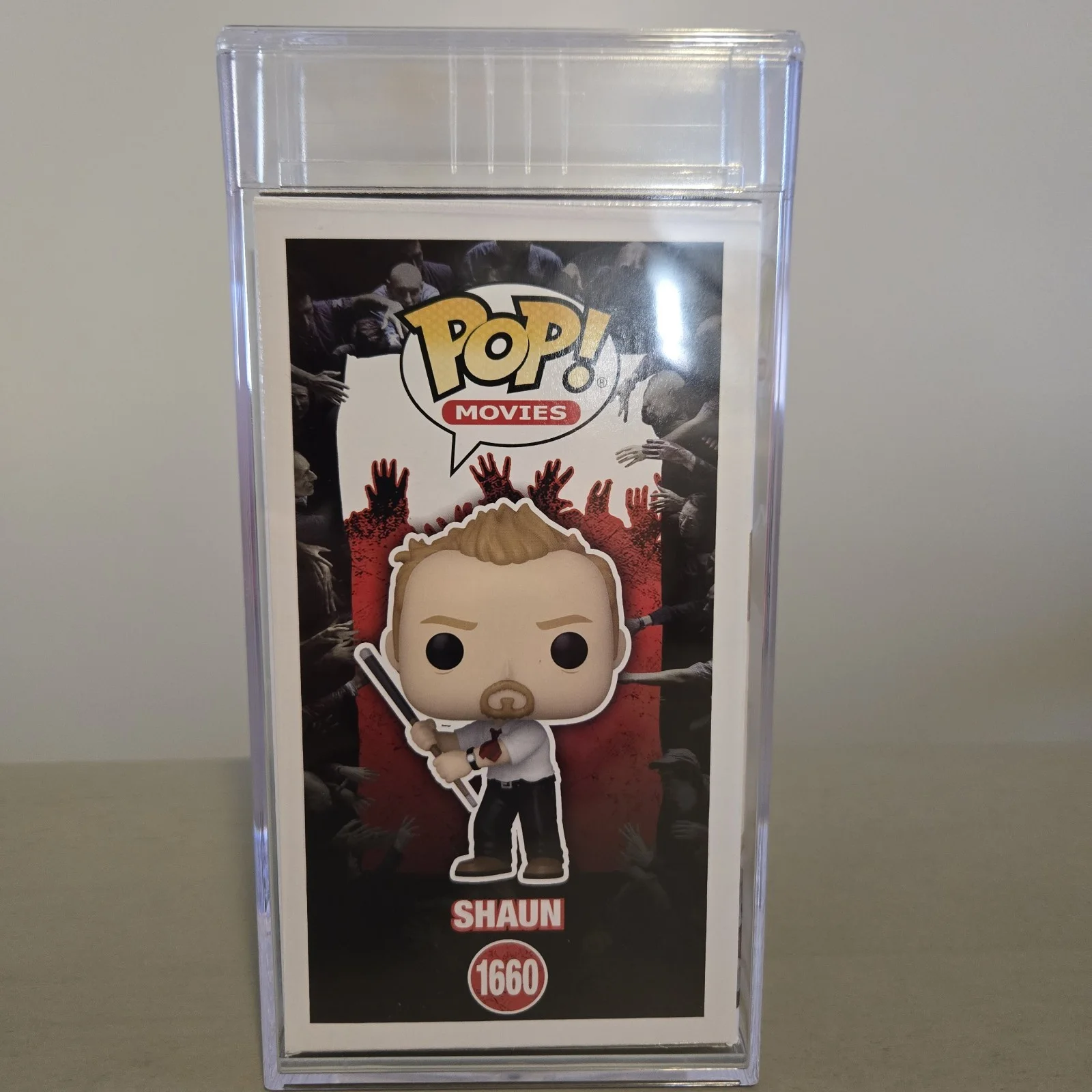 Simon Pegg — PSA Graded Encapsulated Simon Pegg Signed Shaun Of The Dead Funko Exclusive 1660, изображение 3