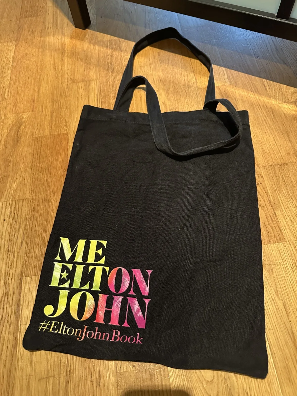 ME ELTON JOHN BOOK TOTE BAG COTTON PROMO PROMOTIONAL UK, изображение 2