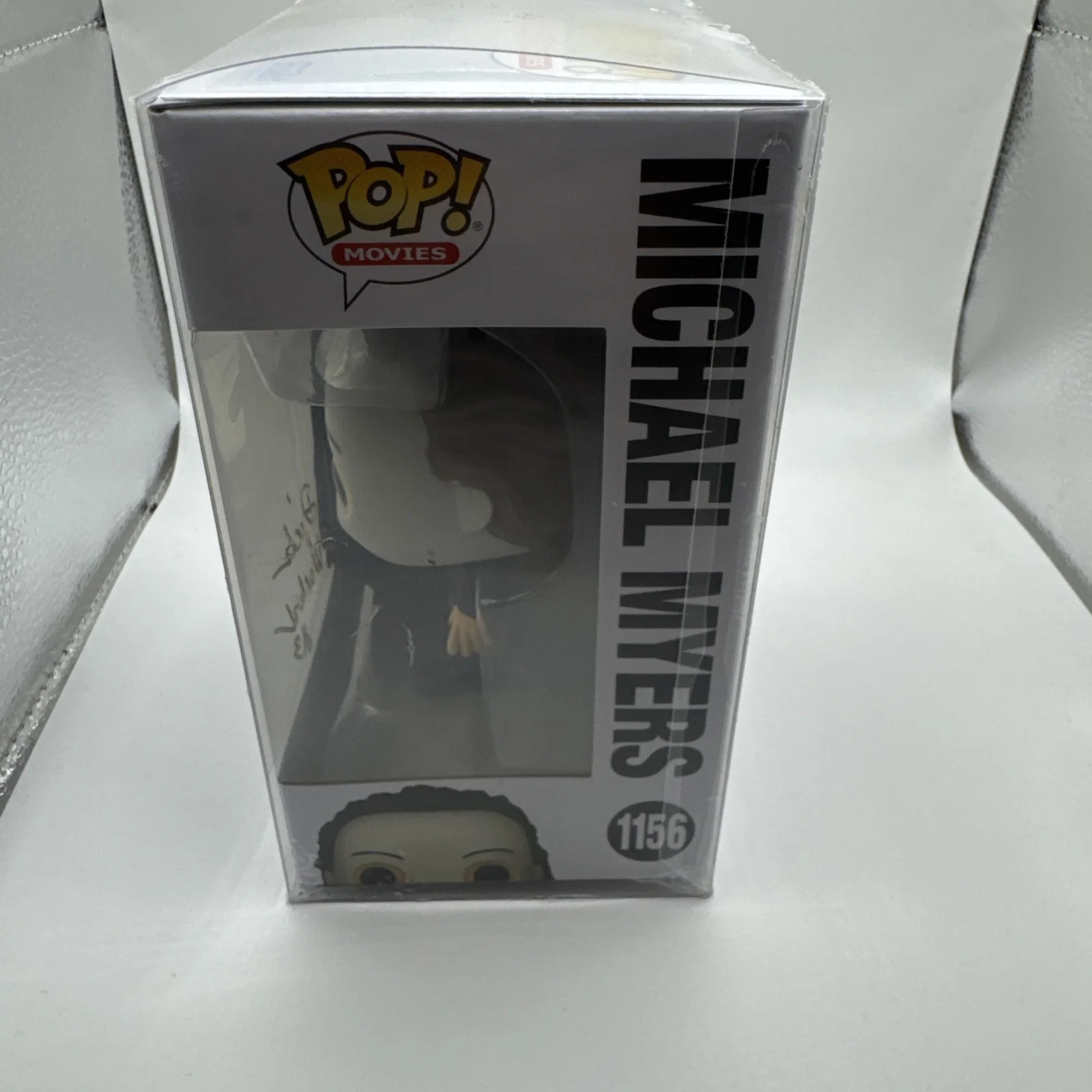 DICK WARLOCK — SIGNED BY DICK WARLOCK HALLOWEEN MICHAEL MYERS FUNKO POP 1156, изображение 5