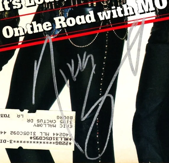 NIKKI SIXX & TOMMY LEE Motley Crue Signed 1987 Rolling Stone Mag JSA CI92409, image 2