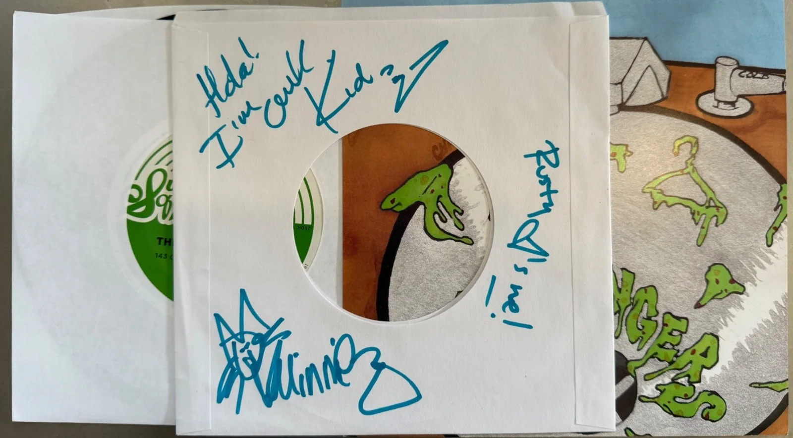 The Coathangers : 143 fully signed 7" vinyl #672of750 ( LP ) Last chance!!, изображение 2