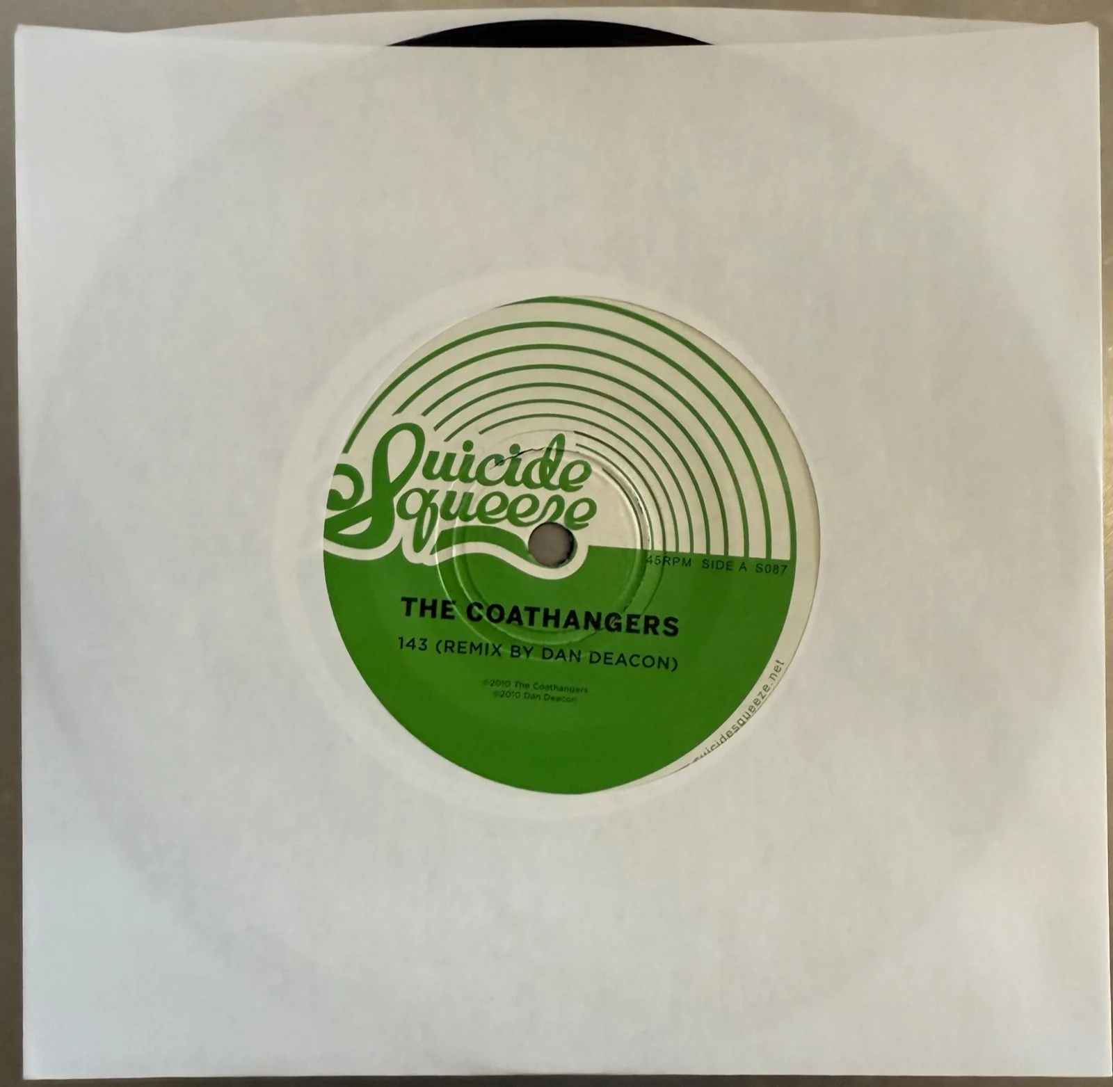The Coathangers : 143 fully signed 7" vinyl #672of750 ( LP ) Last chance!!, изображение 4