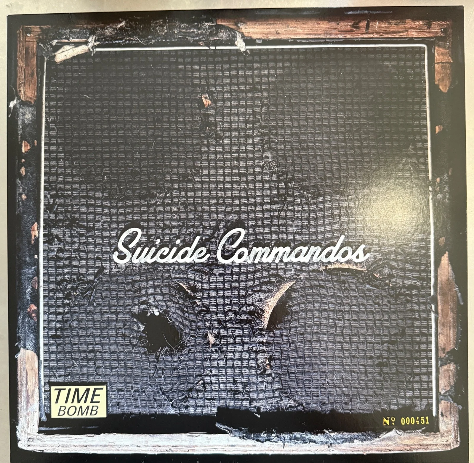 Suicide Commados : Time Bomb fully signed LP vinyl ( Make A Record ), image 2