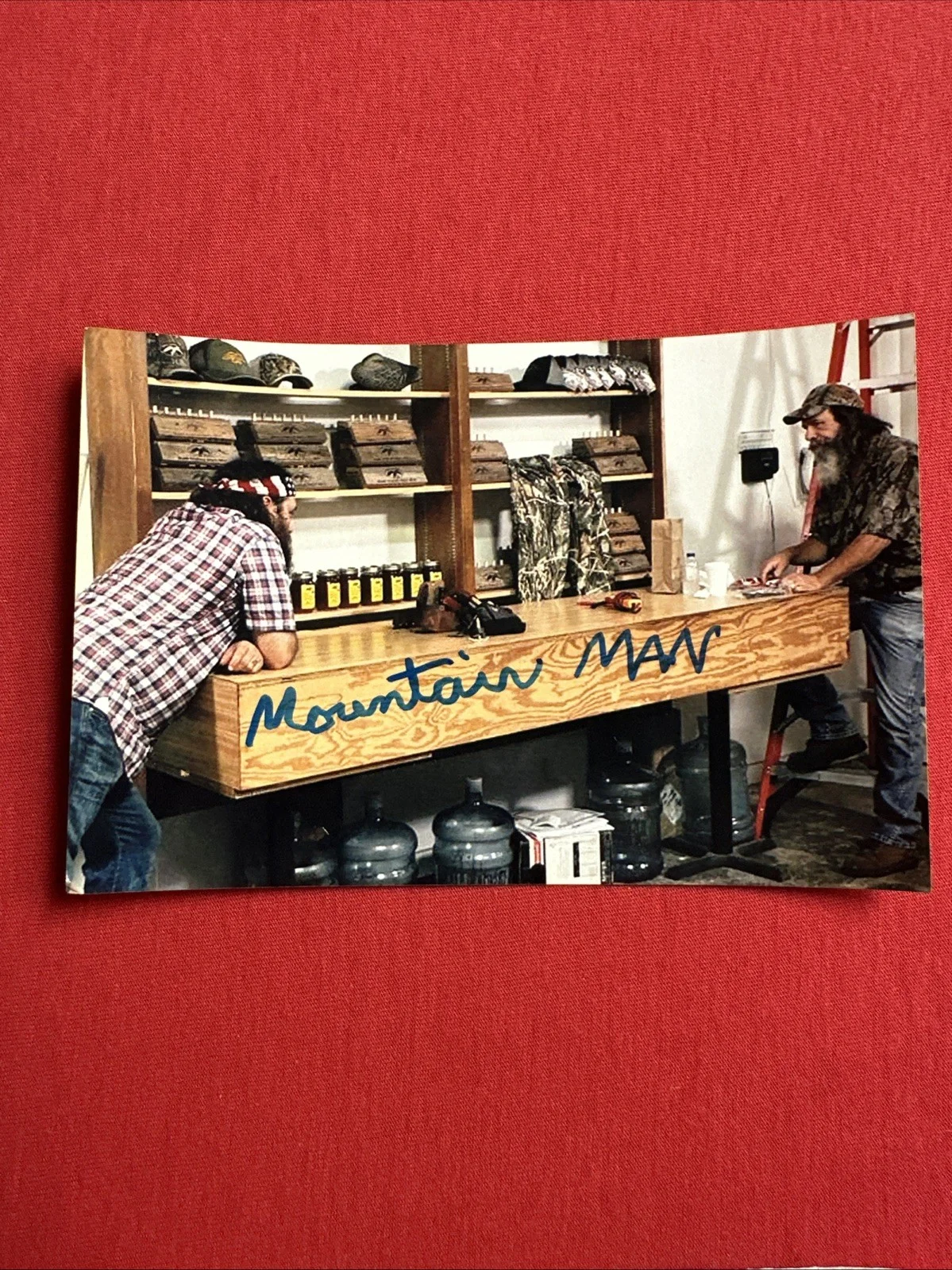 Mountain Man — Mountain Man Duck Dynasty 4 X 6 Autograph Photo COA, image 2