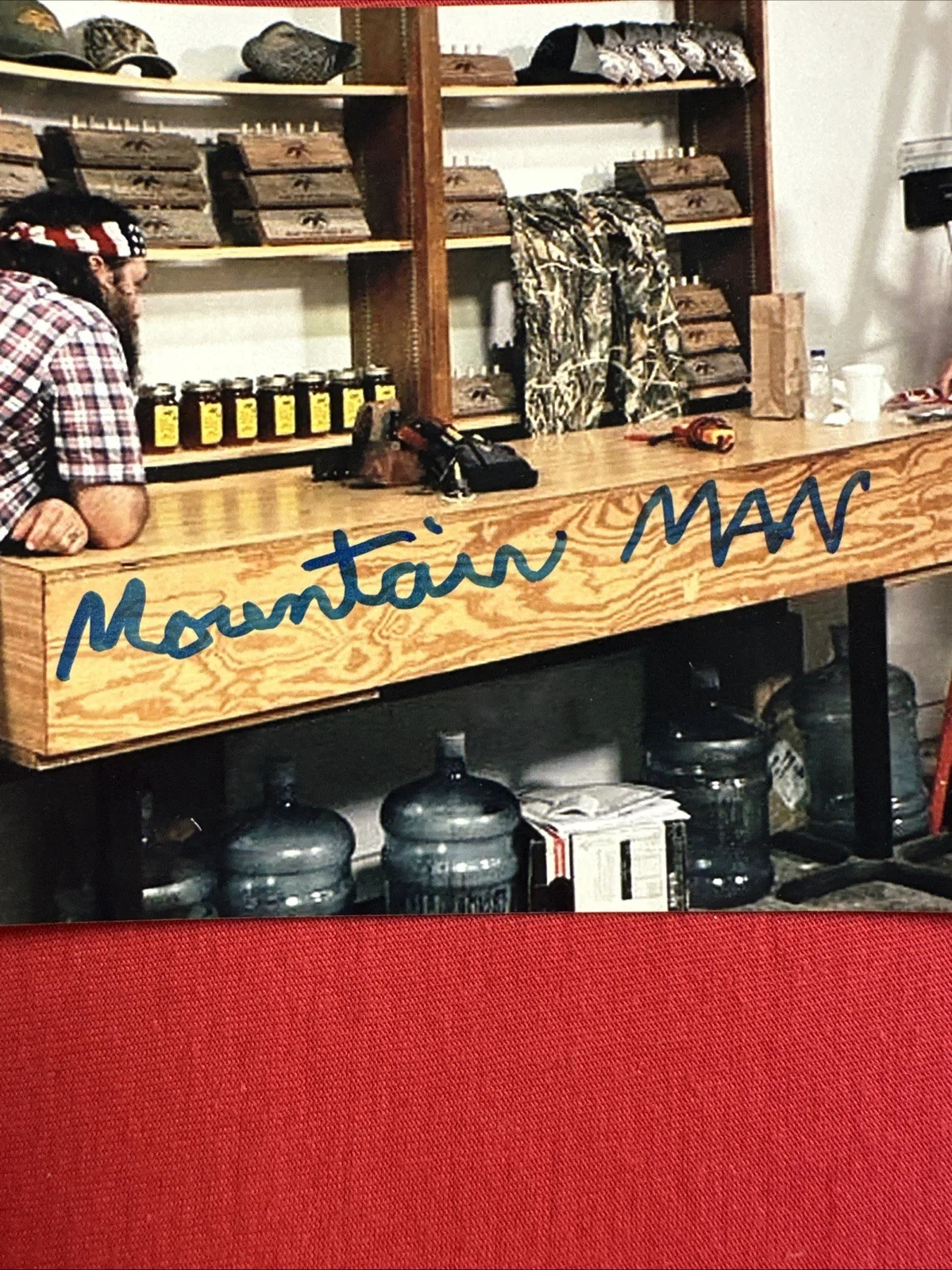 Mountain Man — Mountain Man Duck Dynasty 4 X 6 Autograph Photo COA, image 3