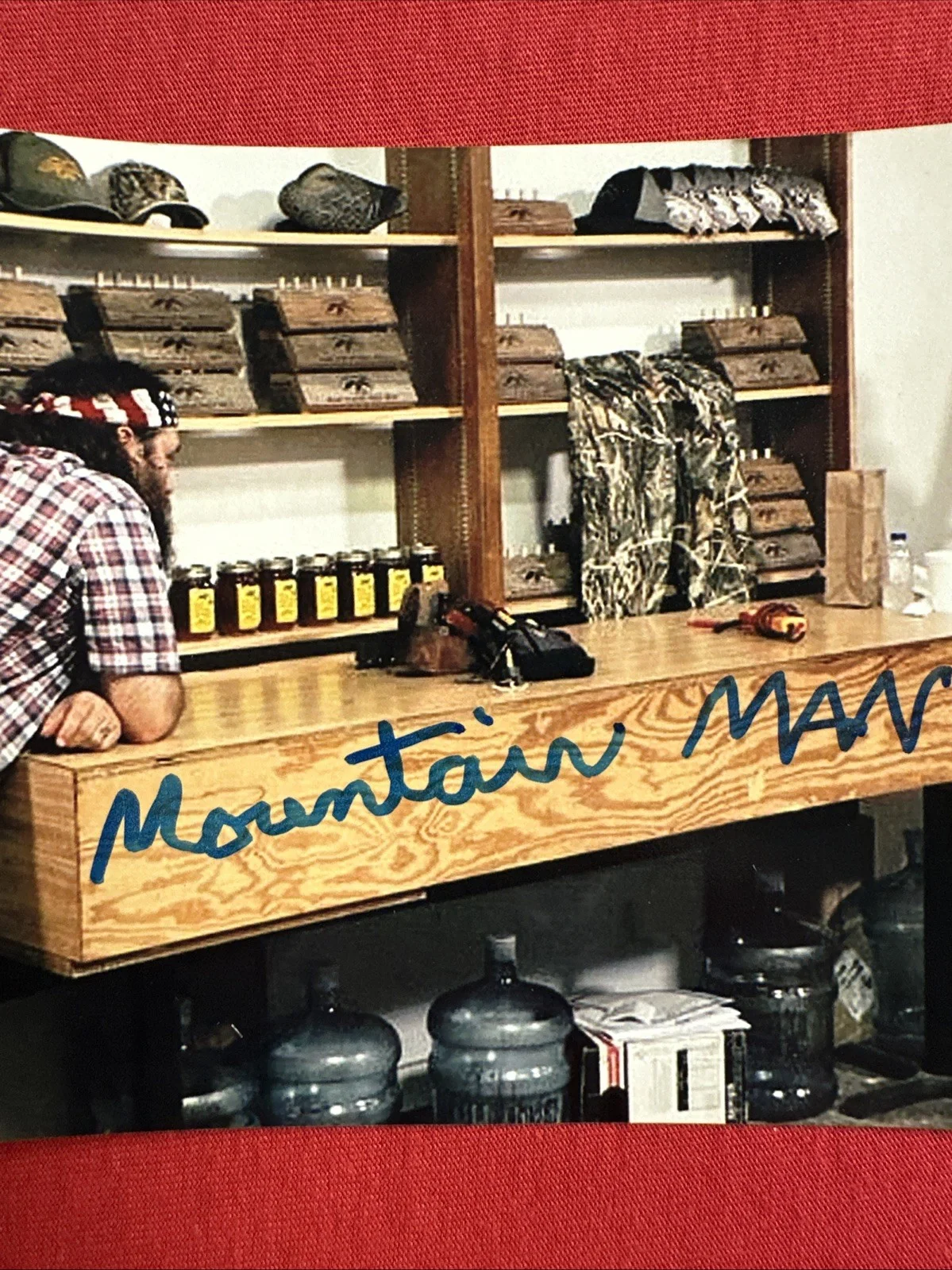 Mountain Man — Mountain Man Duck Dynasty 4 X 6 Autograph Photo COA, image 5