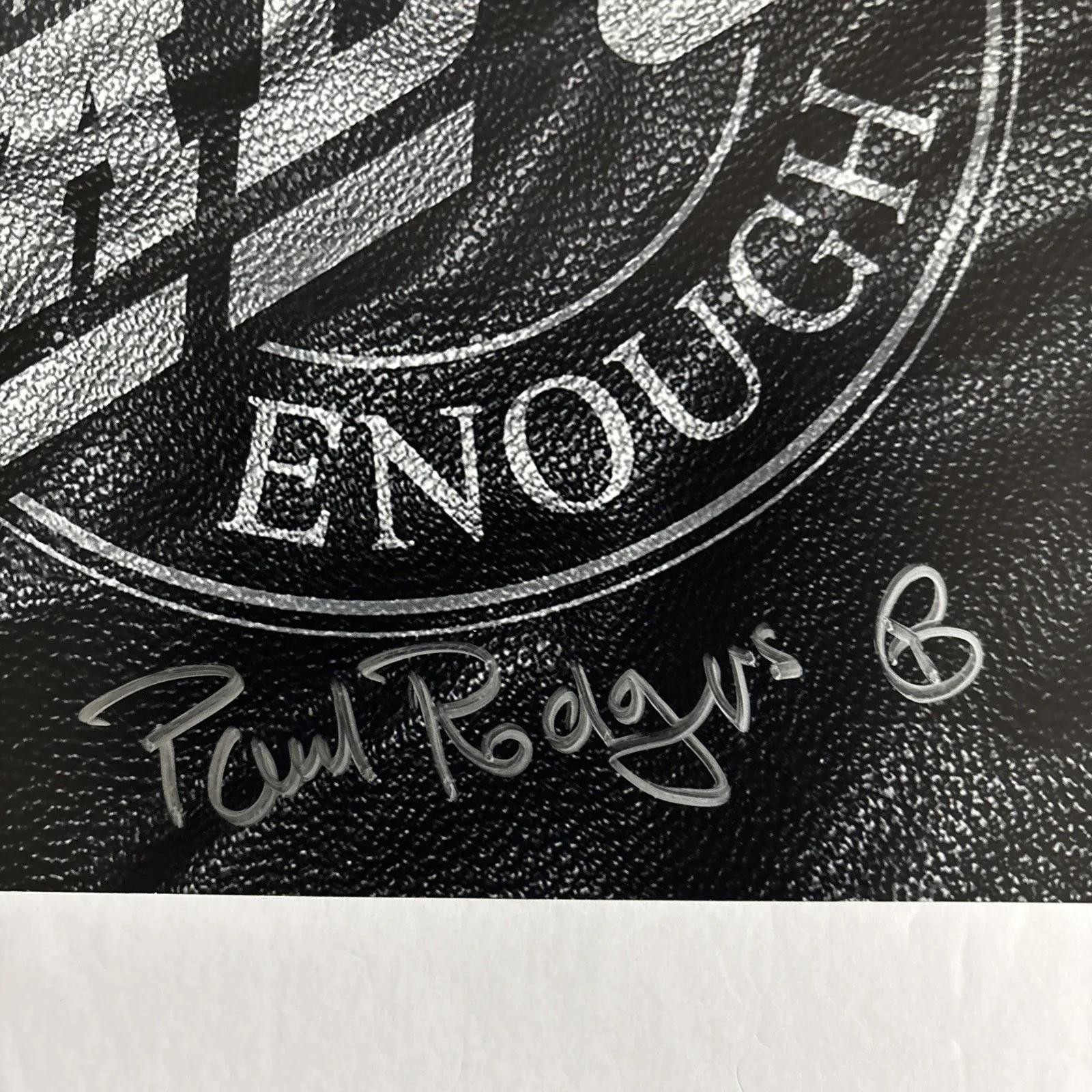 BAD COMPANY Can’t Get Enough Limited Ed. Silver Vinyl W/ Signed Insert In Hand, изображение 5