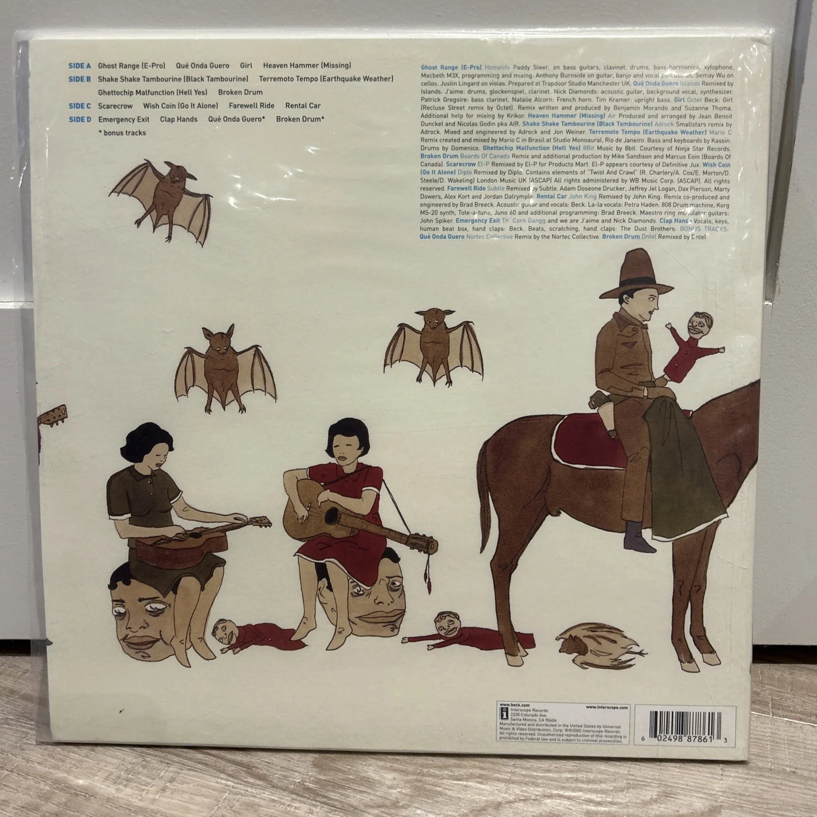 Beck Signed Vinyl Record “Guerolito”, image 3
