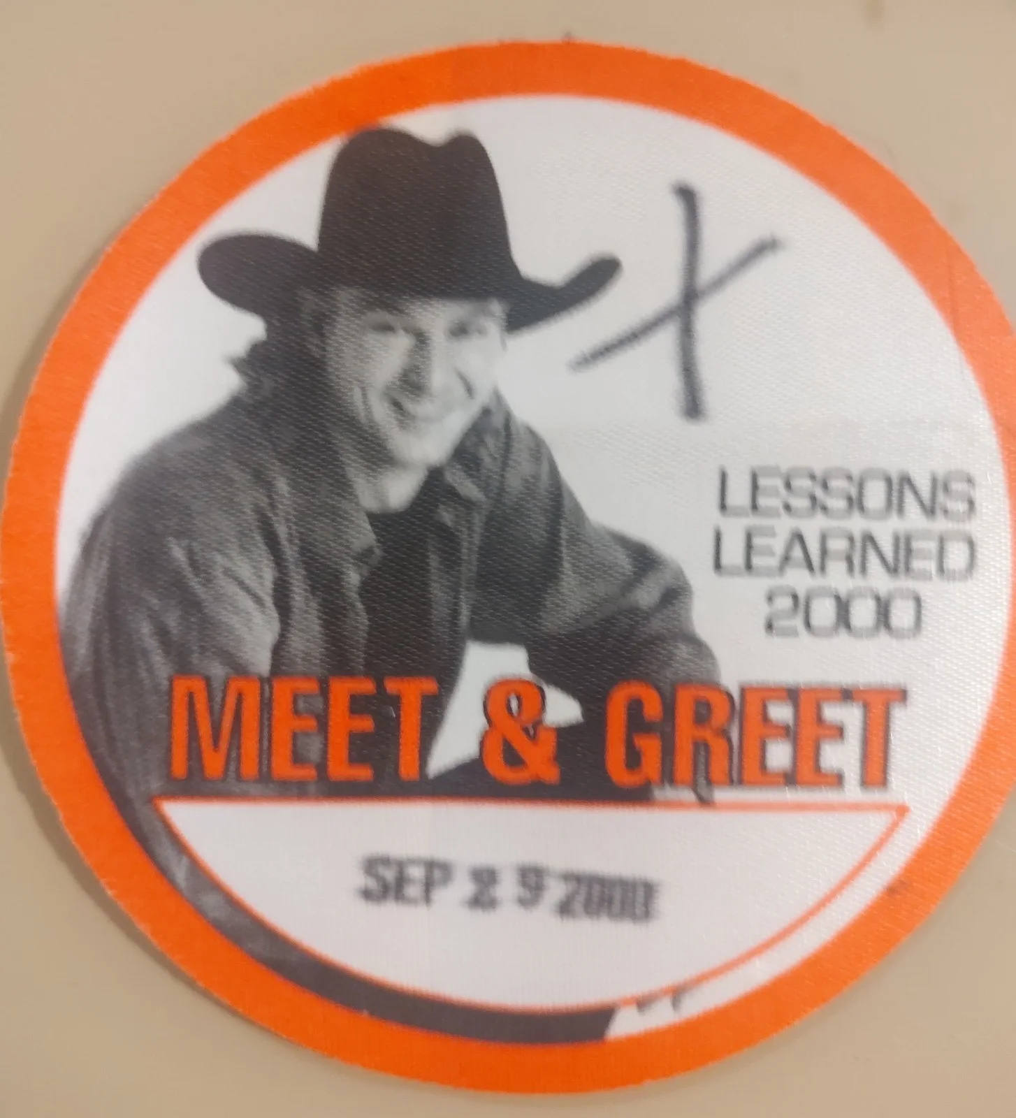 Tracy Lawrence Autographed Photo, CD, And A Backstage Pass From Tour In 2000!, image 4