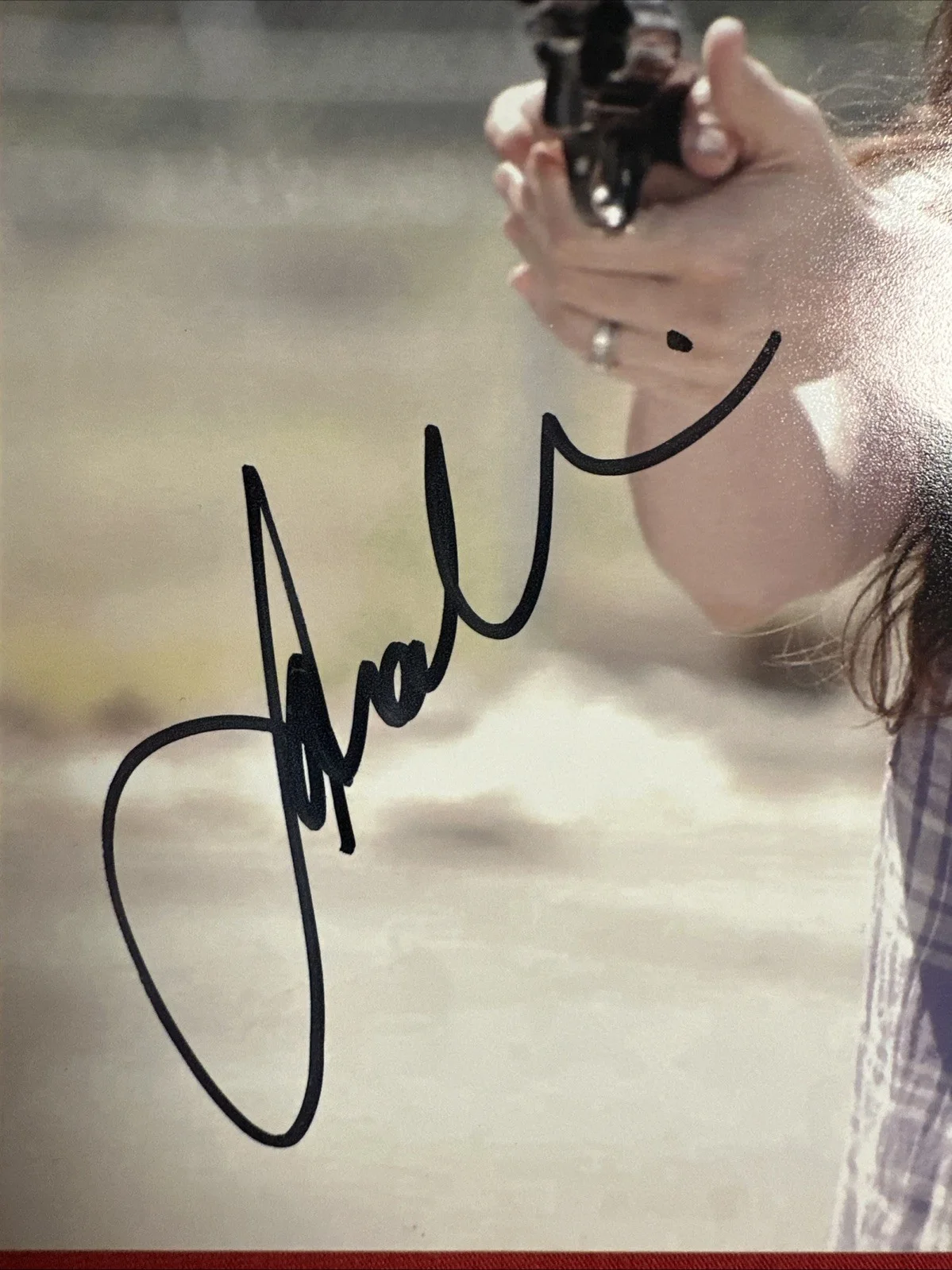 Sarah Wayne Callies — Sarah Wayne Callies Autograph 8 X 10 COA Walking Dead, image 2
