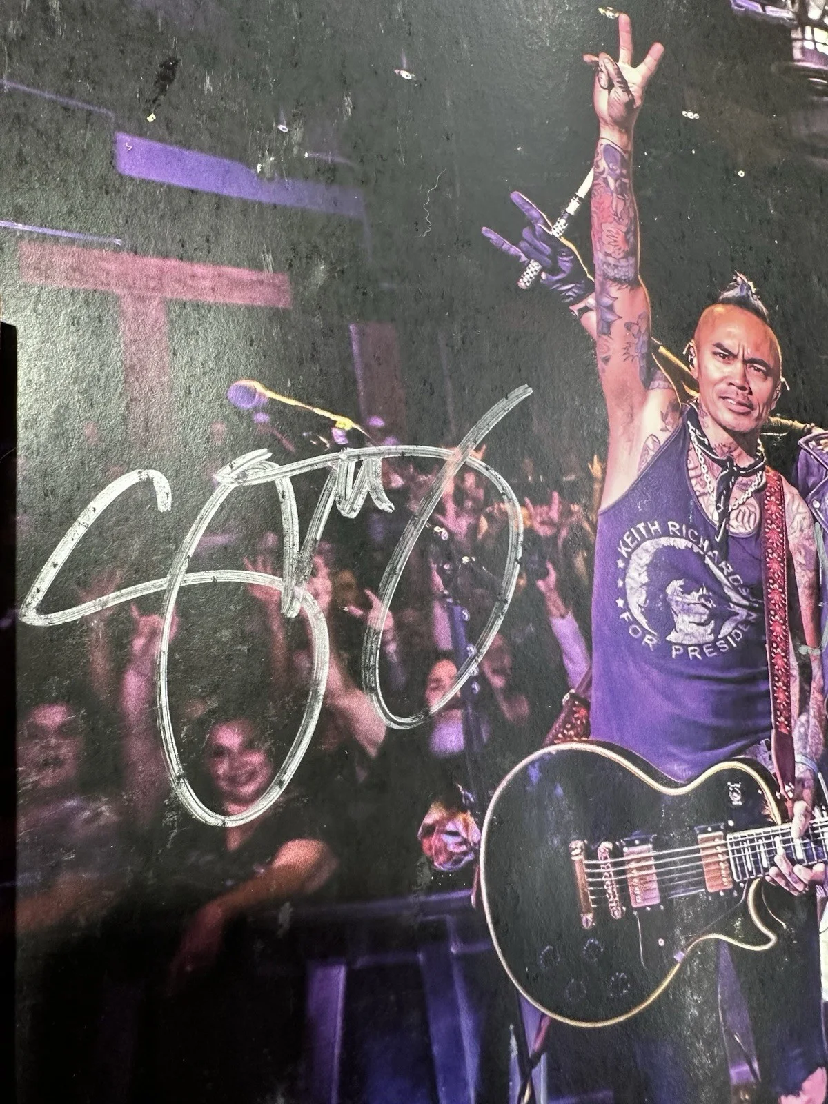 Signed Buckcherry Concert Poster, image 2