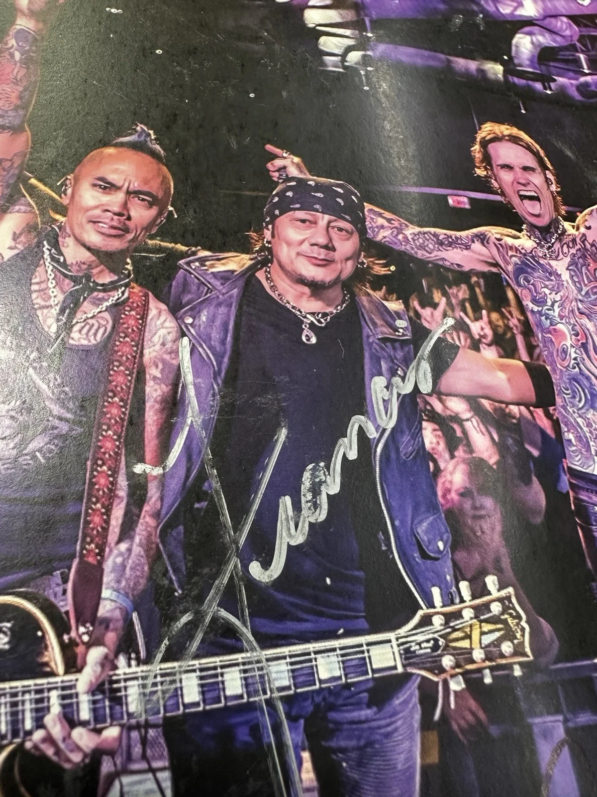 Signed Buckcherry Concert Poster, image 3