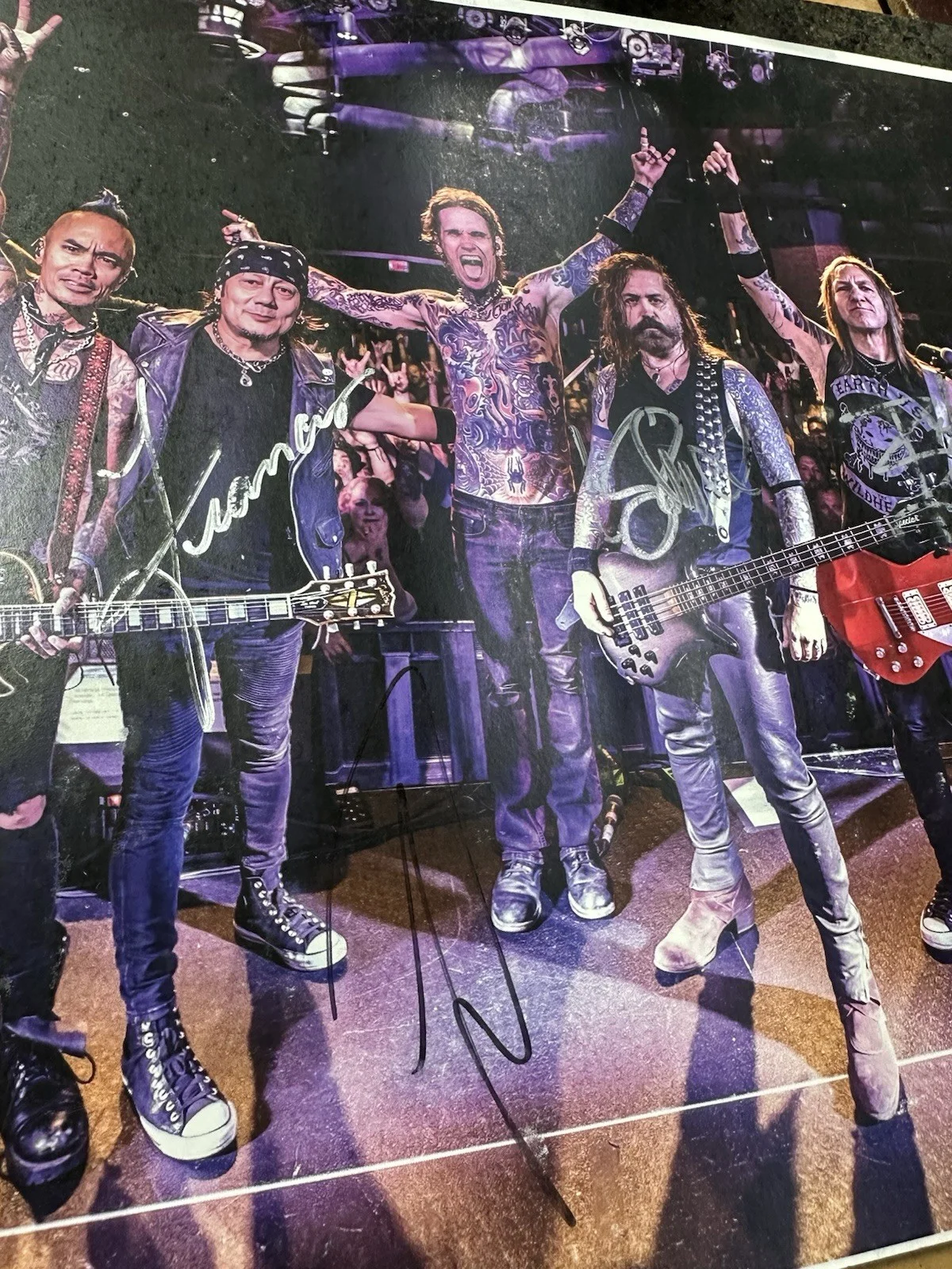 Signed Buckcherry Concert Poster, image 4
