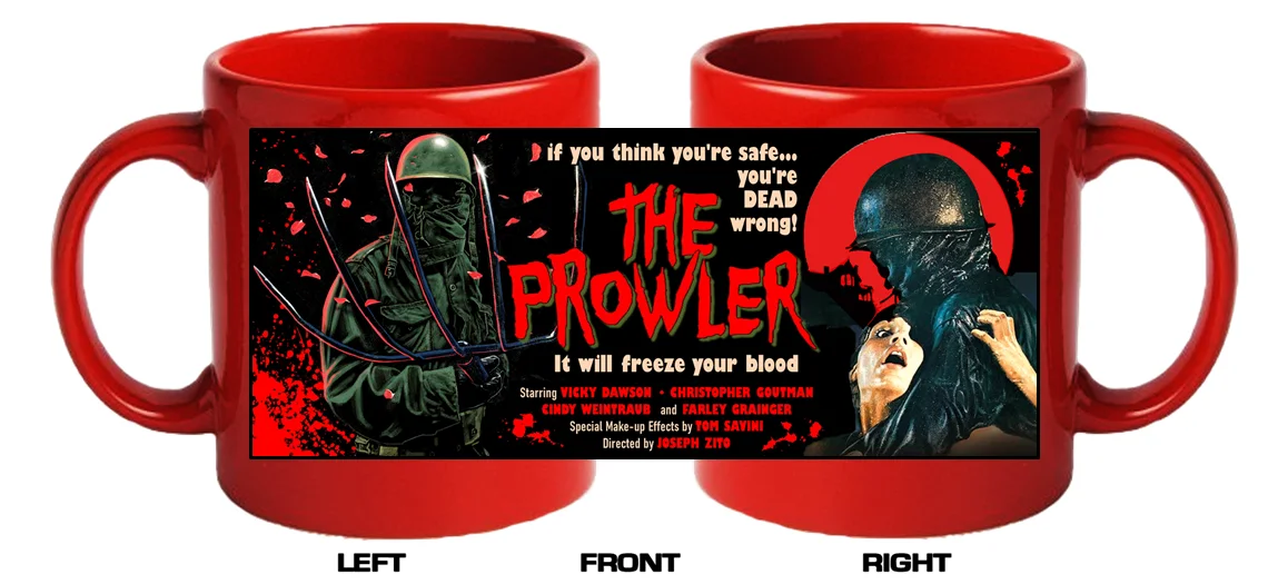THE PROWLER ( ROSEMARY'S KILLER) 4 mug designs Custom new tom savini, изображение 3