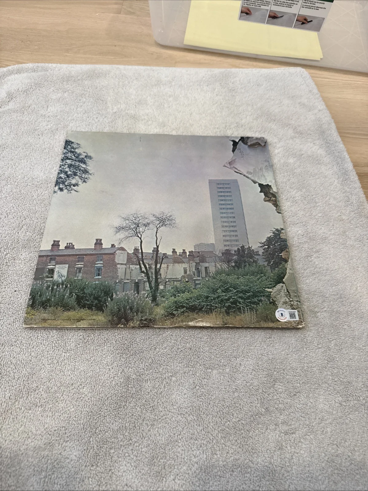 Led Zeppelin 4 Signed Robert Plant John Paul Jones Beckett LOA, изображение 4