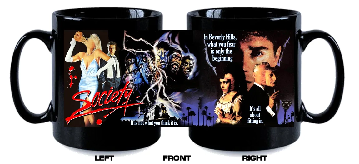 SOCIETY 4 mug designs Custom new BRIAN YUNZA body horror, image 3
