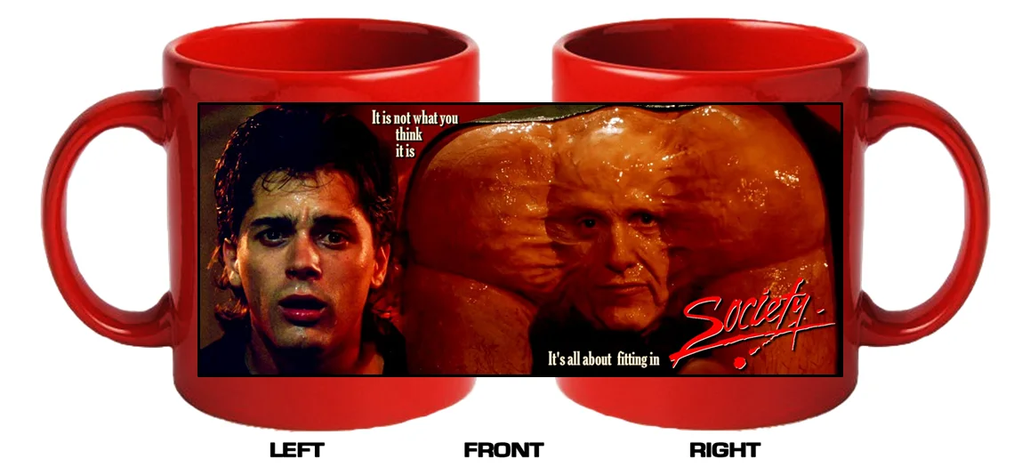 SOCIETY 4 mug designs Custom new BRIAN YUNZA body horror, image 4