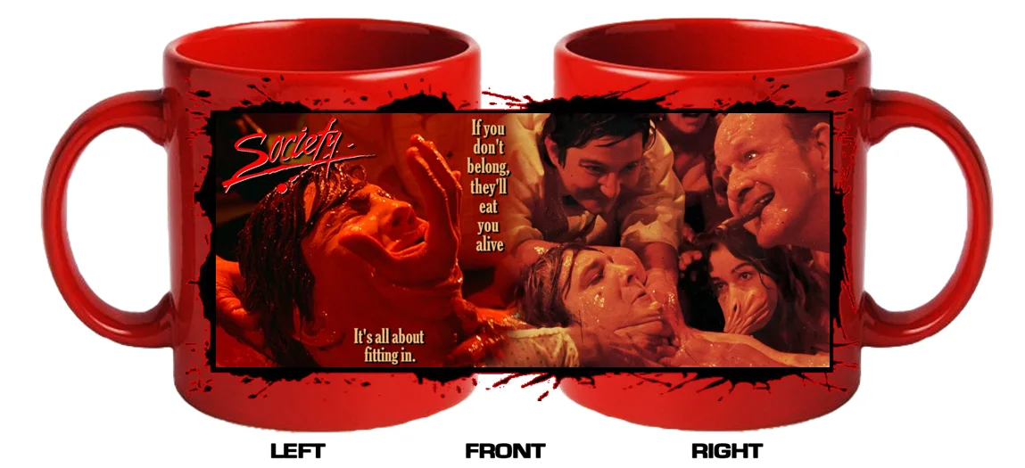 SOCIETY 4 mug designs Custom new BRIAN YUNZA body horror, image 5