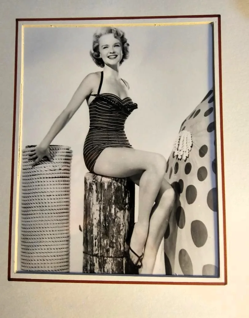 ANNE FRANCIS — ANNE FRANCIS signature card with photo MATTED 12x20 FORBIDDEN PLANET w. COA, изображение 3