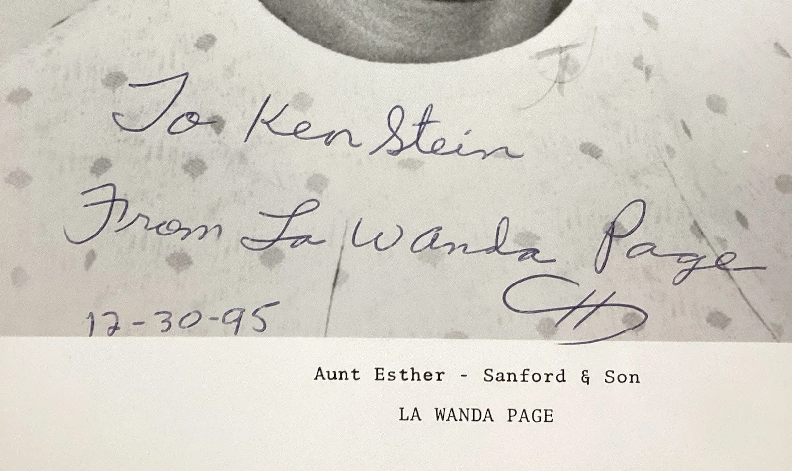 LaWanda Page — LaWanda Page Signed Photo 8x10 Hollywood Actor Aunt Esther Autograph JSA #2, image 2