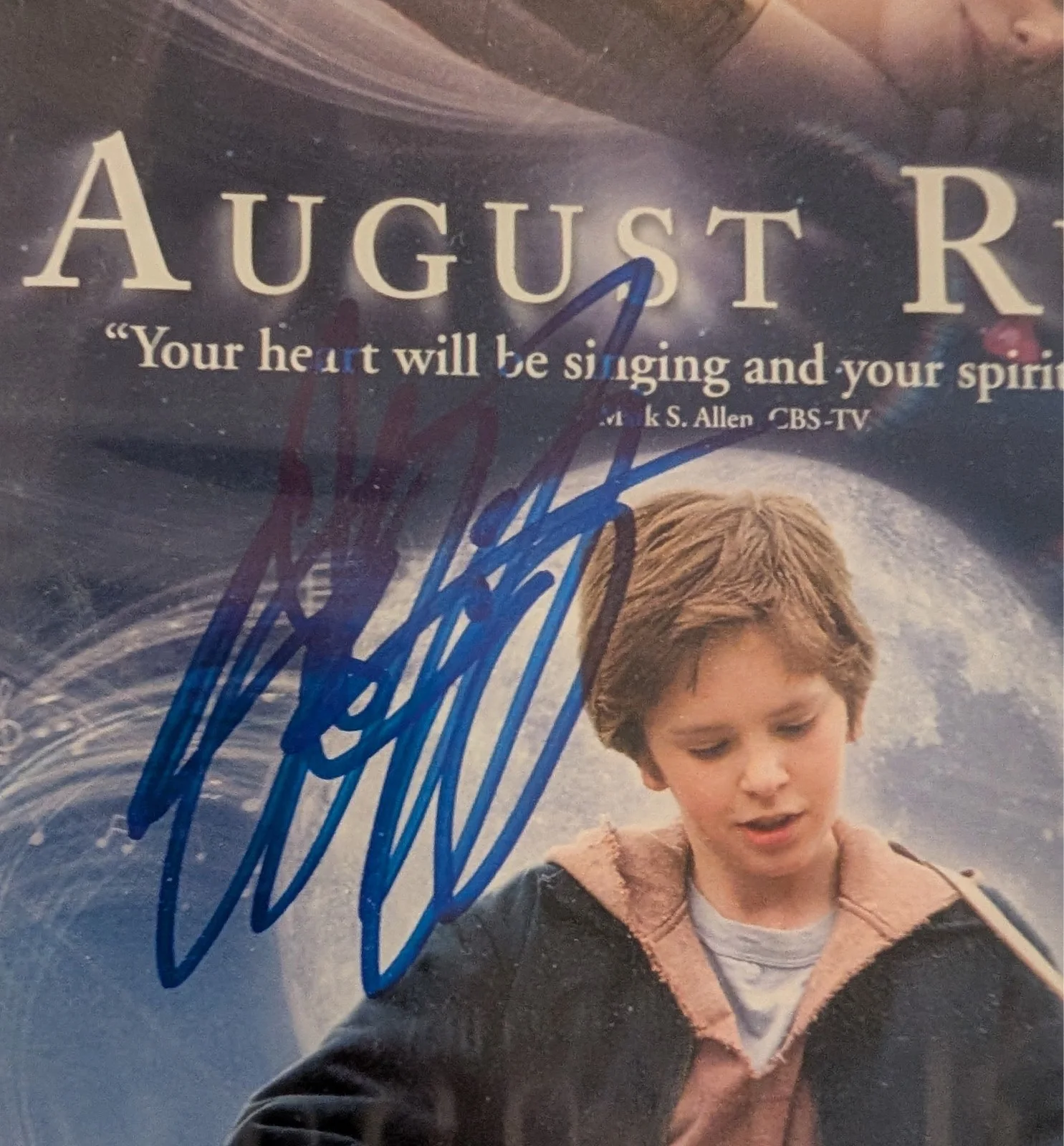 Jonathan Rhys Meyers — JONATHAN RHYS MEYERS signed autograph AUGUST RUSH dvd cover, image 2