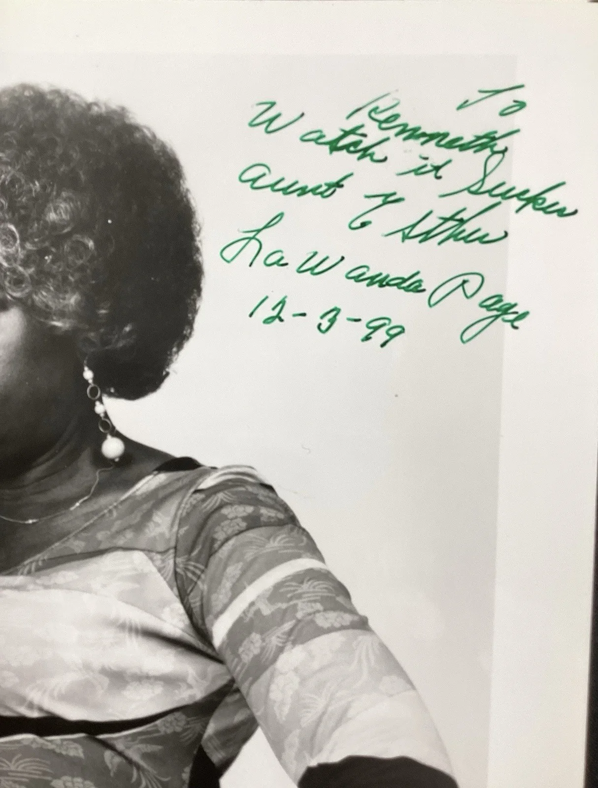 LaWanda Page — LaWanda Page Signed Photo 8x10 Hollywood Actor Aunt Esther Autograph JSA #1, image 2