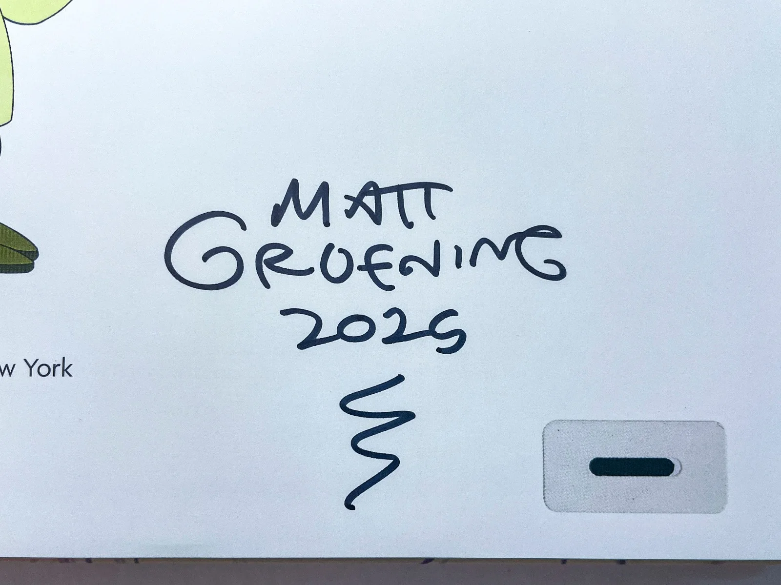 Matt Groening — SIGNED AUTOGRAPHED Matt Groening THE ART OF FUTURAMA HC 1st Ed Book Simpsons JSA, изображение 3