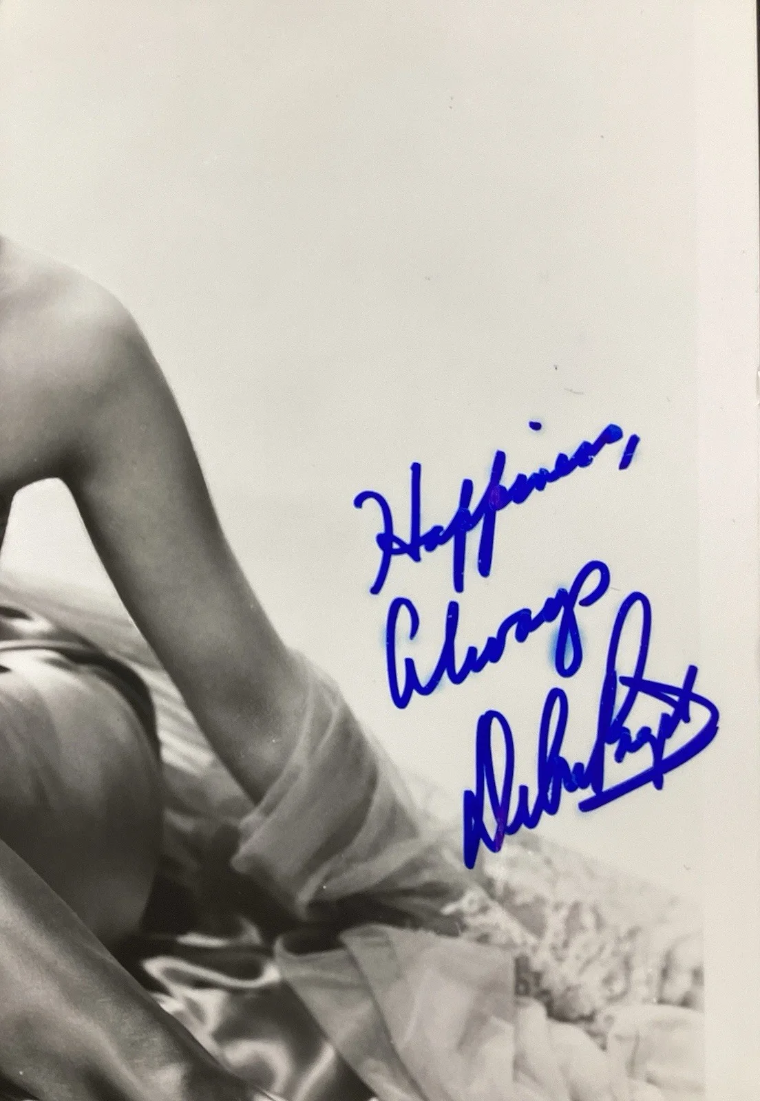 Debra Paget — Debra Paget Signed Photo 8x10 Hollywood Actor Ten Commandments Autograph JSA #3, изображение 2